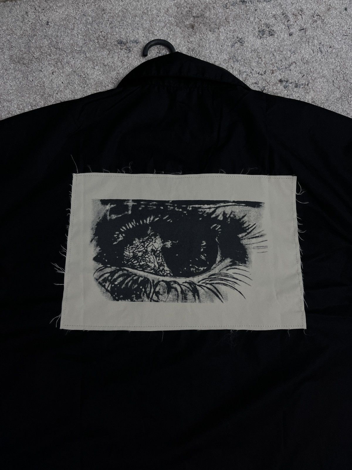Designer GOTHIC ART DISTRESSED PATCHES SHIRT - LOT 01 Size US XL / EU 56 / 4 - 4 Thumbnail