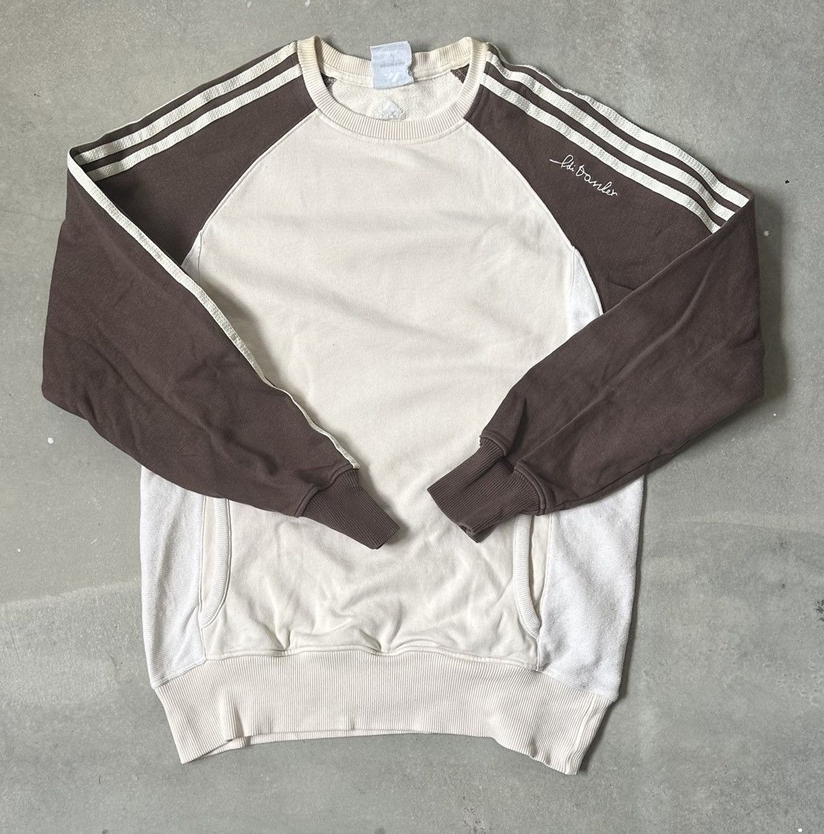 Adidas VINTAGE ADIDAS ADI DRASSLER SWEATSHIRT Size US M / EU 48-50 / 2 - 1 Thumbnail
