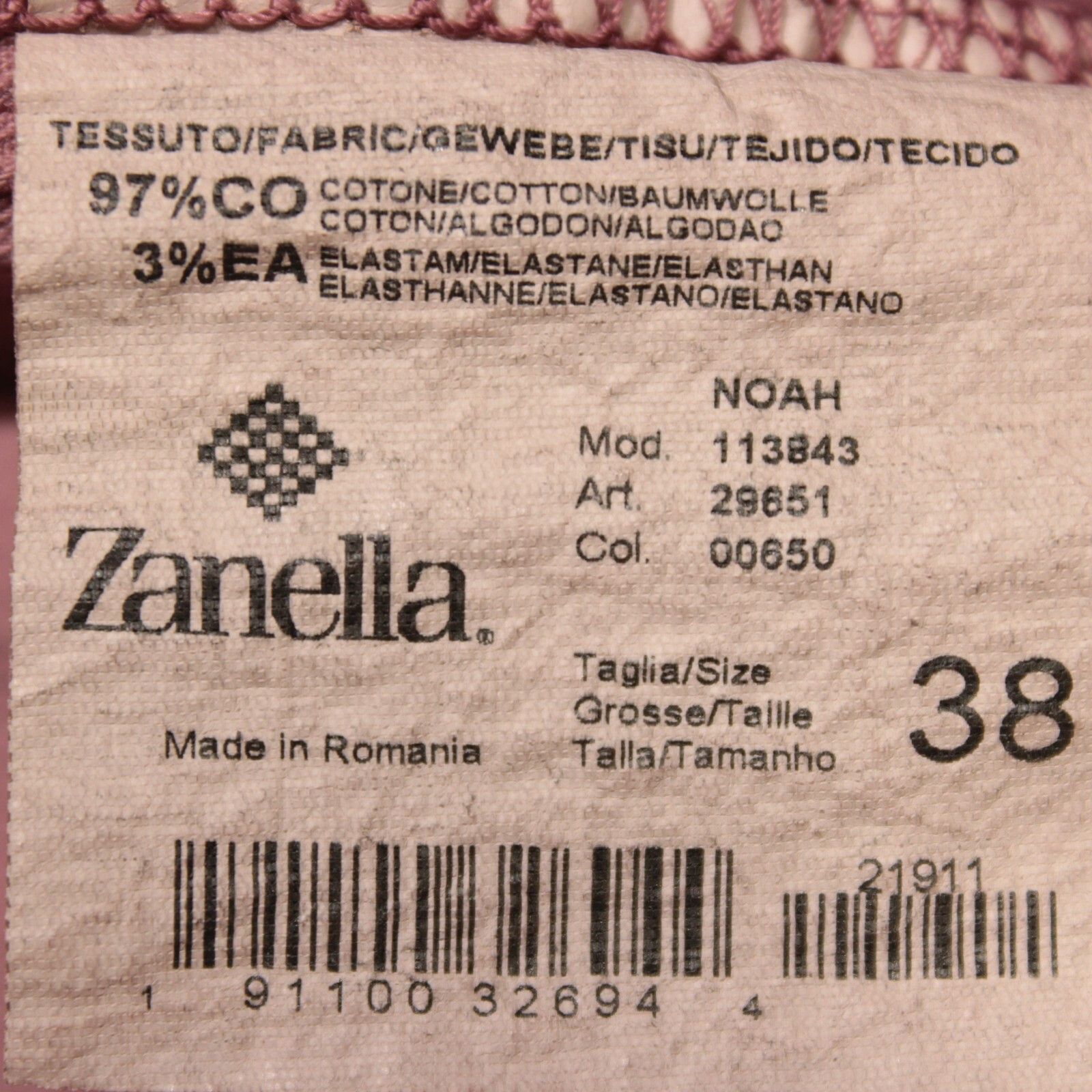 Zanella Zanella New with tags Chino Size 38 US In Pink Size US 38 / EU 54 - 4 Thumbnail