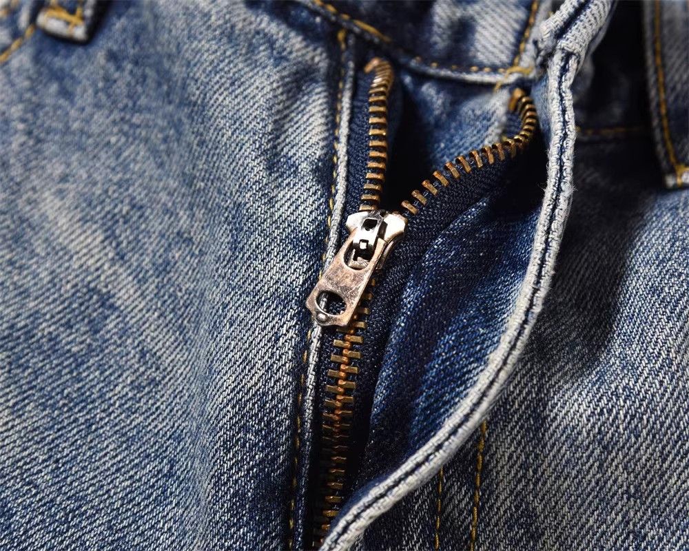 Japanese Brand × Jean Vinage trendy washed distressed loose ripped jeans Size US 34 / EU 50 - 4 Thumbnail