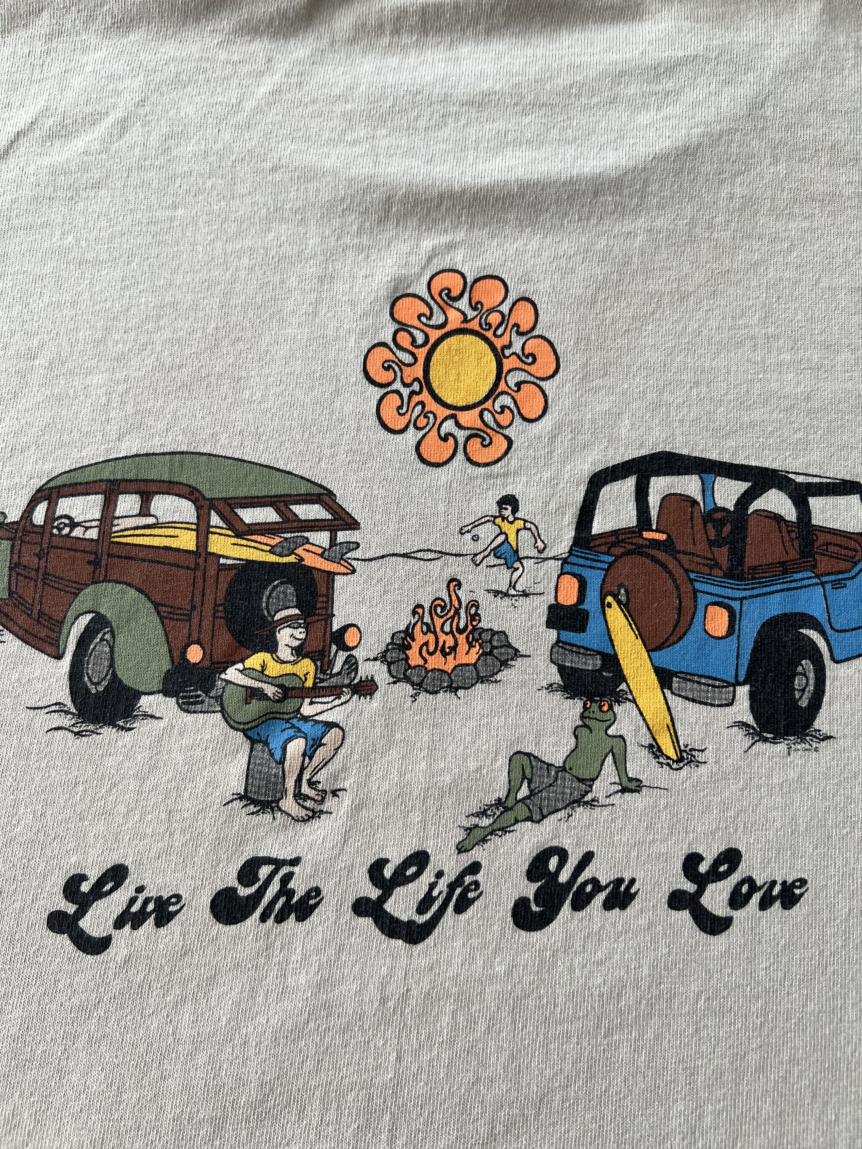 Vintage Vintage 90s Jeep Live The Life You Love Peace Hippy Promo Size US XL / EU 56 / 4 - 15 Thumbnail