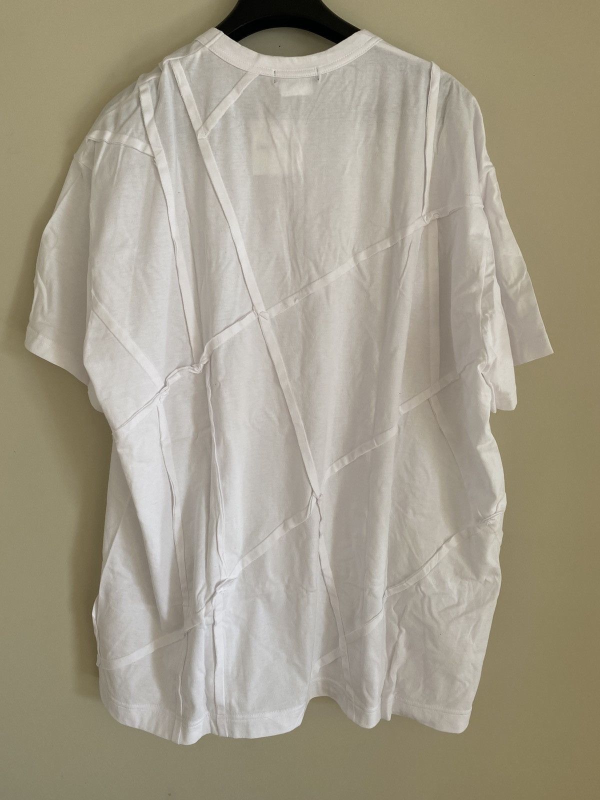 Comme des Garcons Homme Plus CDGH+ Panelled Detailed T-shirt Size US XL / EU 56 / 4 - 1 Thumbnail