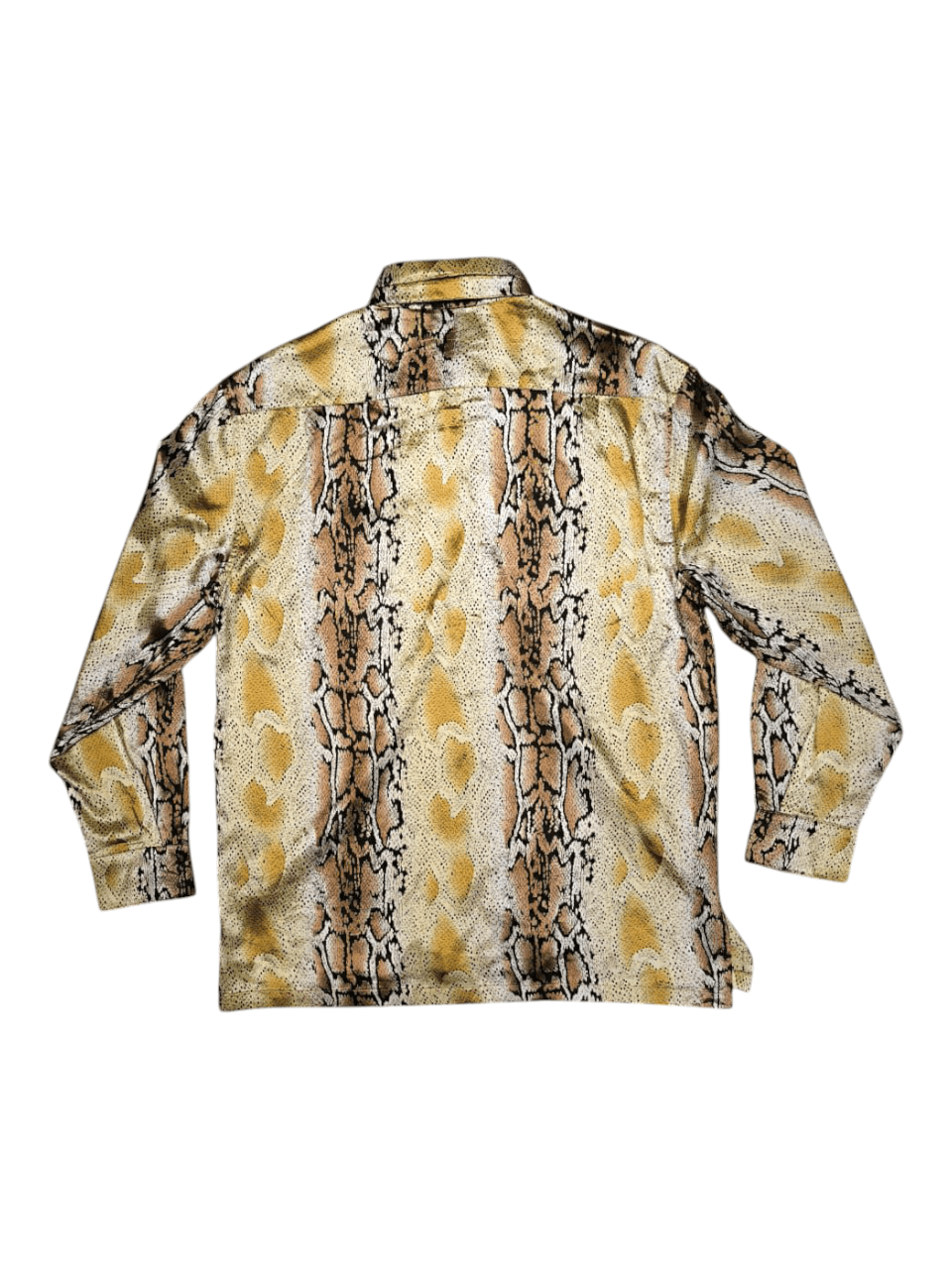 Japanese Brand × Vintage python pattern shirt Drop Head Size US L / EU 52-54 / 3 - 5 Thumbnail