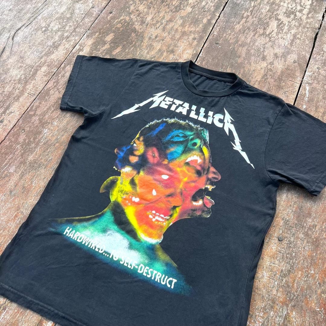 Band Tees Vintage Thrashed Faded Metallica Album Tour T Shirt Size US L / EU 52-54 / 3 - 1 Thumbnail