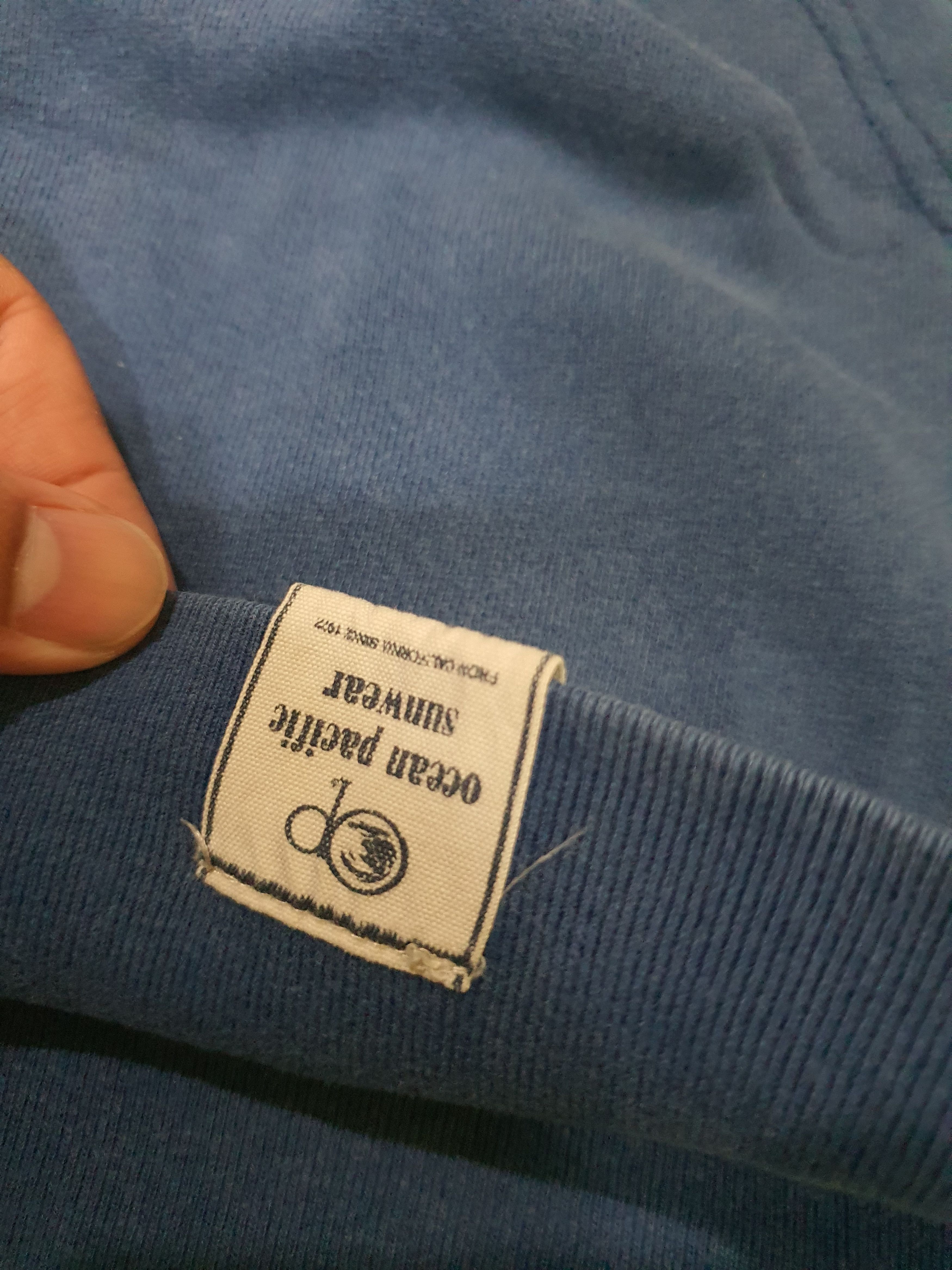 Ocean Pacific Vintage Ocean Pacific Sunwear hoodie with a "CA" graphic Size US L / EU 52-54 / 3 - 6 Thumbnail