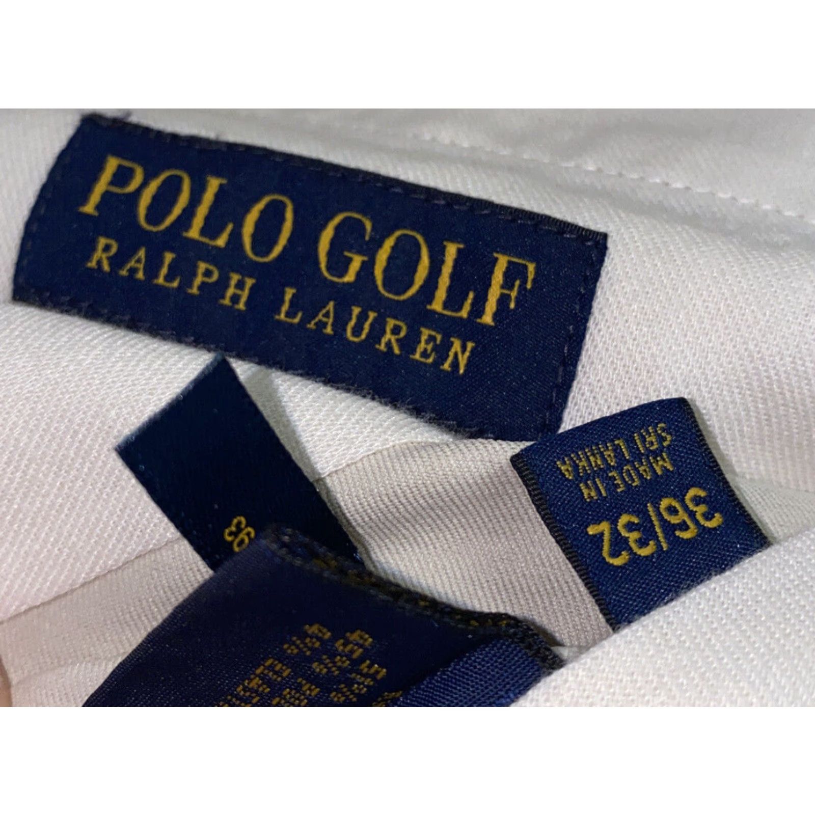 Polo Ralph Lauren VINTAGE? No. Use original: "Polo Golf Ralph Lauren Mens Beige Golf Pants 38 In 31.5 In" Size US M / EU 48-50 / 2 - 5 Thumbnail