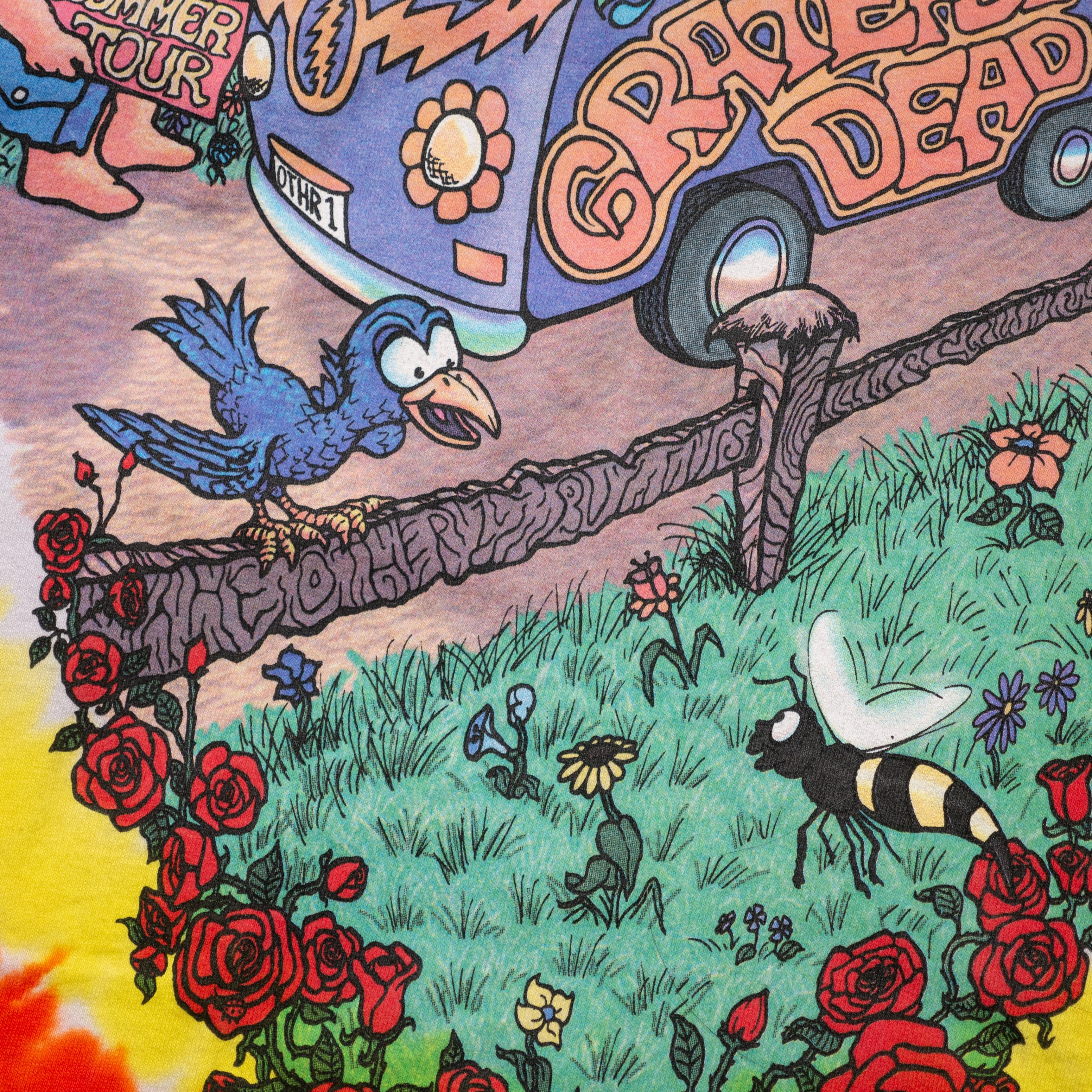 Grateful Dead × Liquid Blue × Vintage Vintage Liquid Blue x Grateful Dead Summer Tour 1994 T-shirt Size US S / EU 44-46 / 1 - 4 Thumbnail