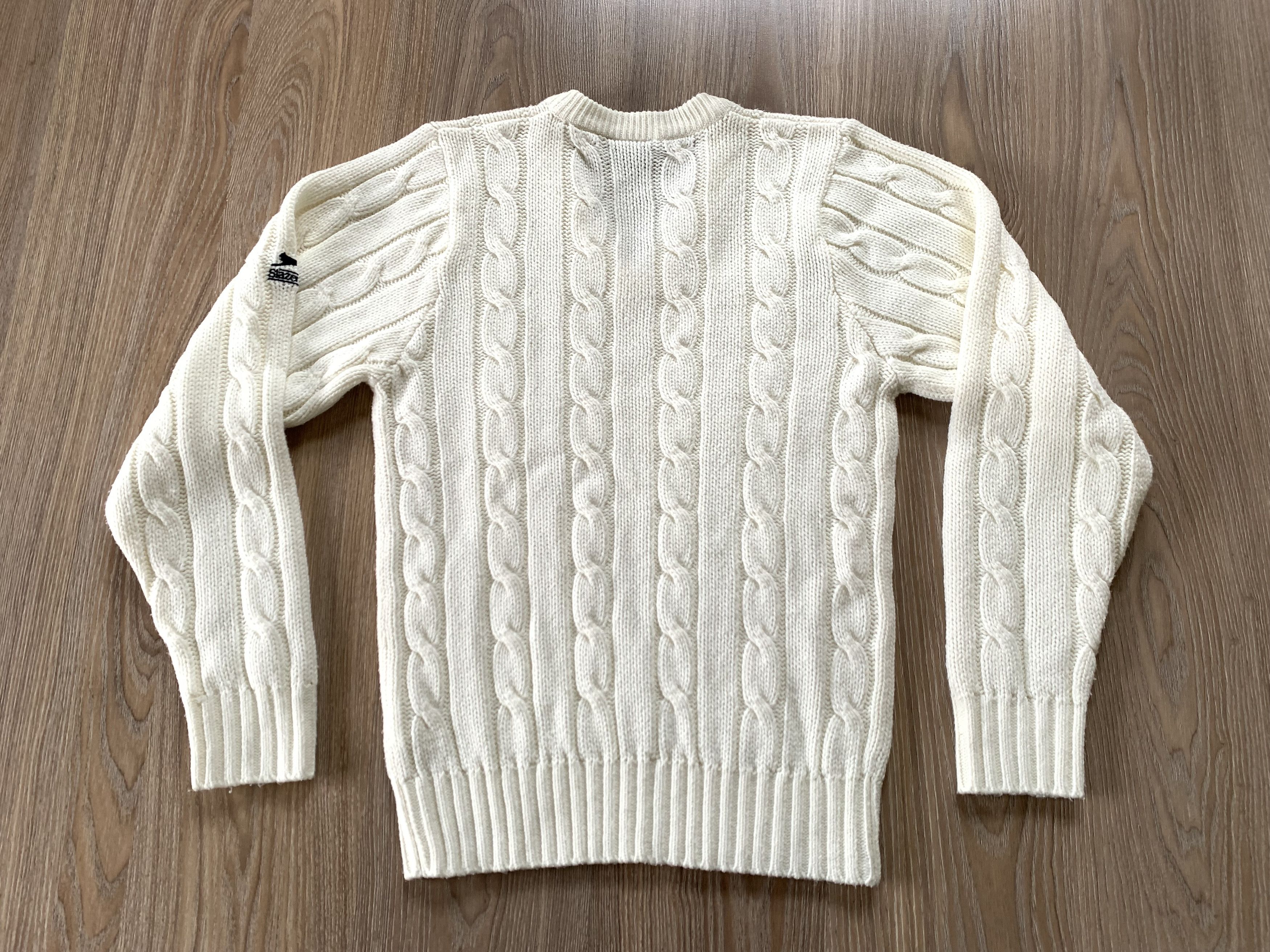 Vintage Vintage Slazenger Knit Wool Sweater Size US M / EU 48-50 / 2 - 3 Thumbnail