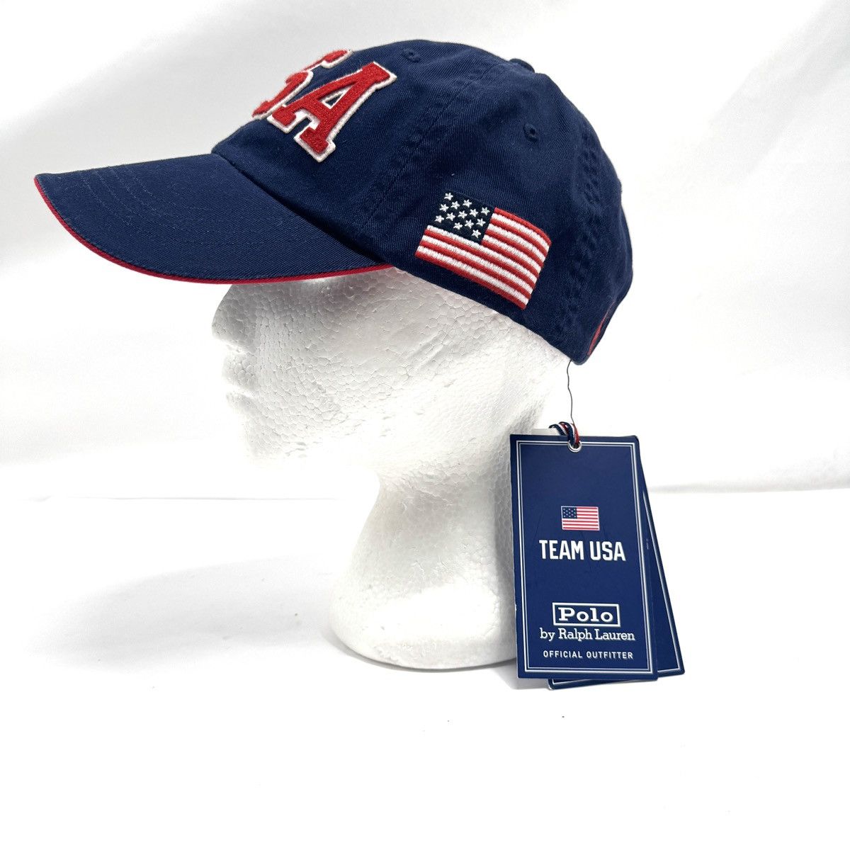 Polo Ralph Lauren Polo Ralph Lauren Team USA Twill Cap - Navy Blue Size ONE SIZE - 5 Thumbnail