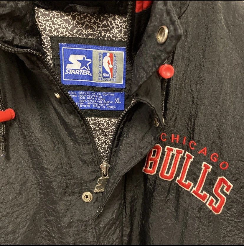 Starter RARE vintage 90s Chicago Bulls Starter Jacket Size XL Size US XL / EU 56 / 4 - 5 Thumbnail
