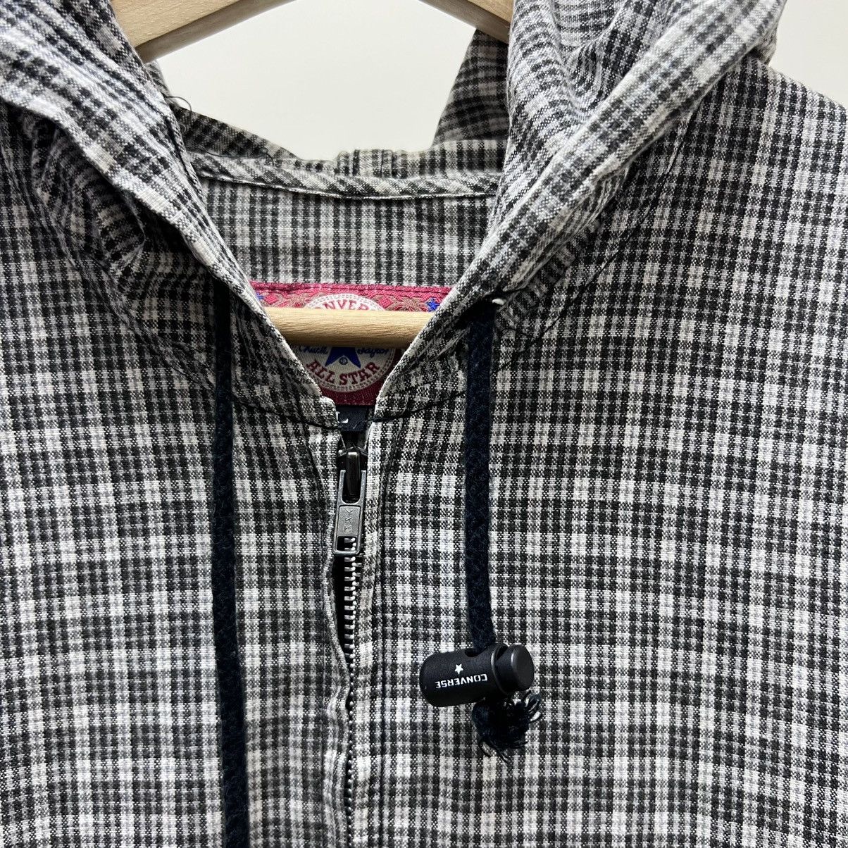Converse Vintage Converse Checkered Zip Hoodie Jacket Lightweight Size US L / EU 52-54 / 3 - 4 Thumbnail