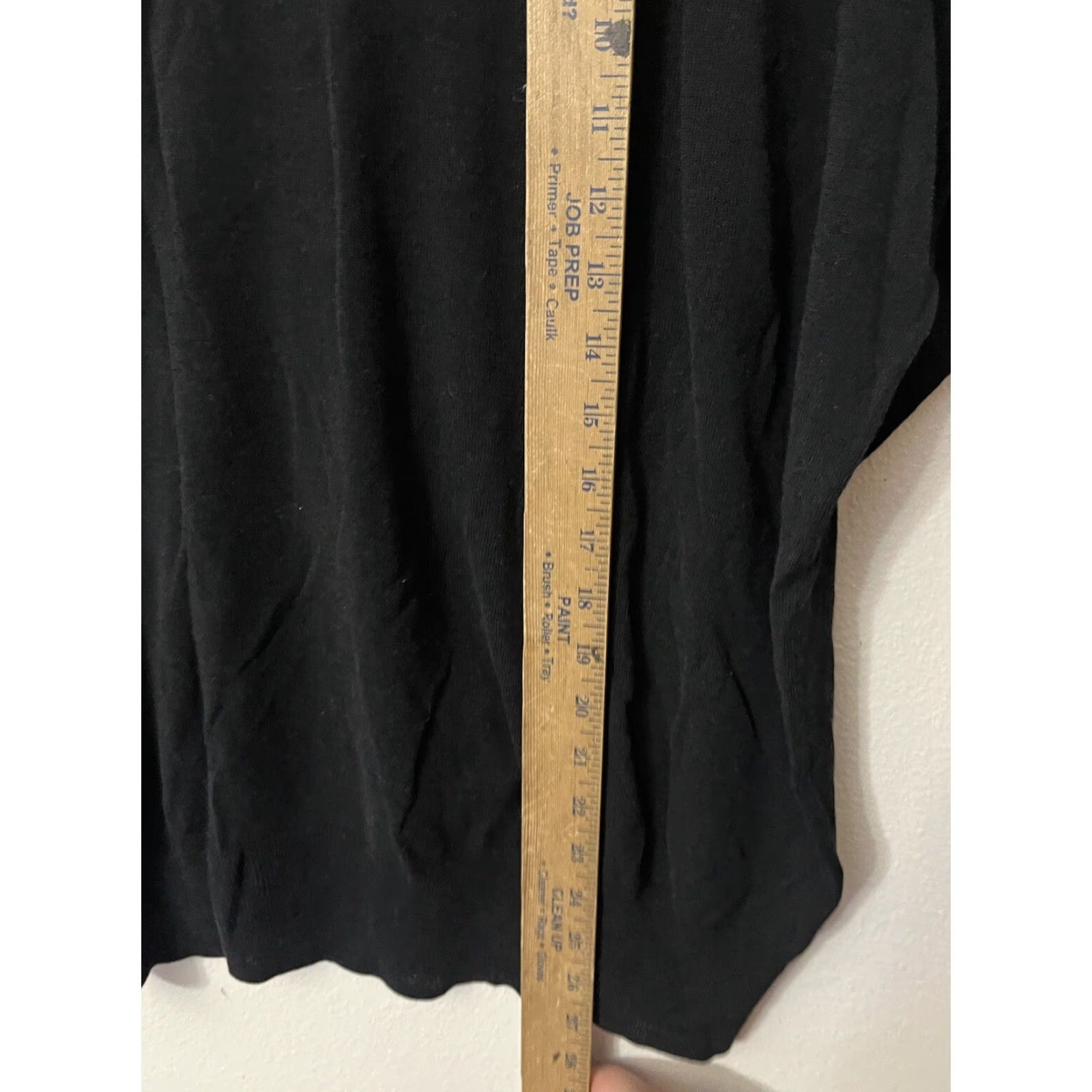 Zara Zara Sweater V-Neck Black Small Cotton Viscose Knit Button Long Sleeve Womens pullover Size S / US 4 / IT 40 - 4 Thumbnail
