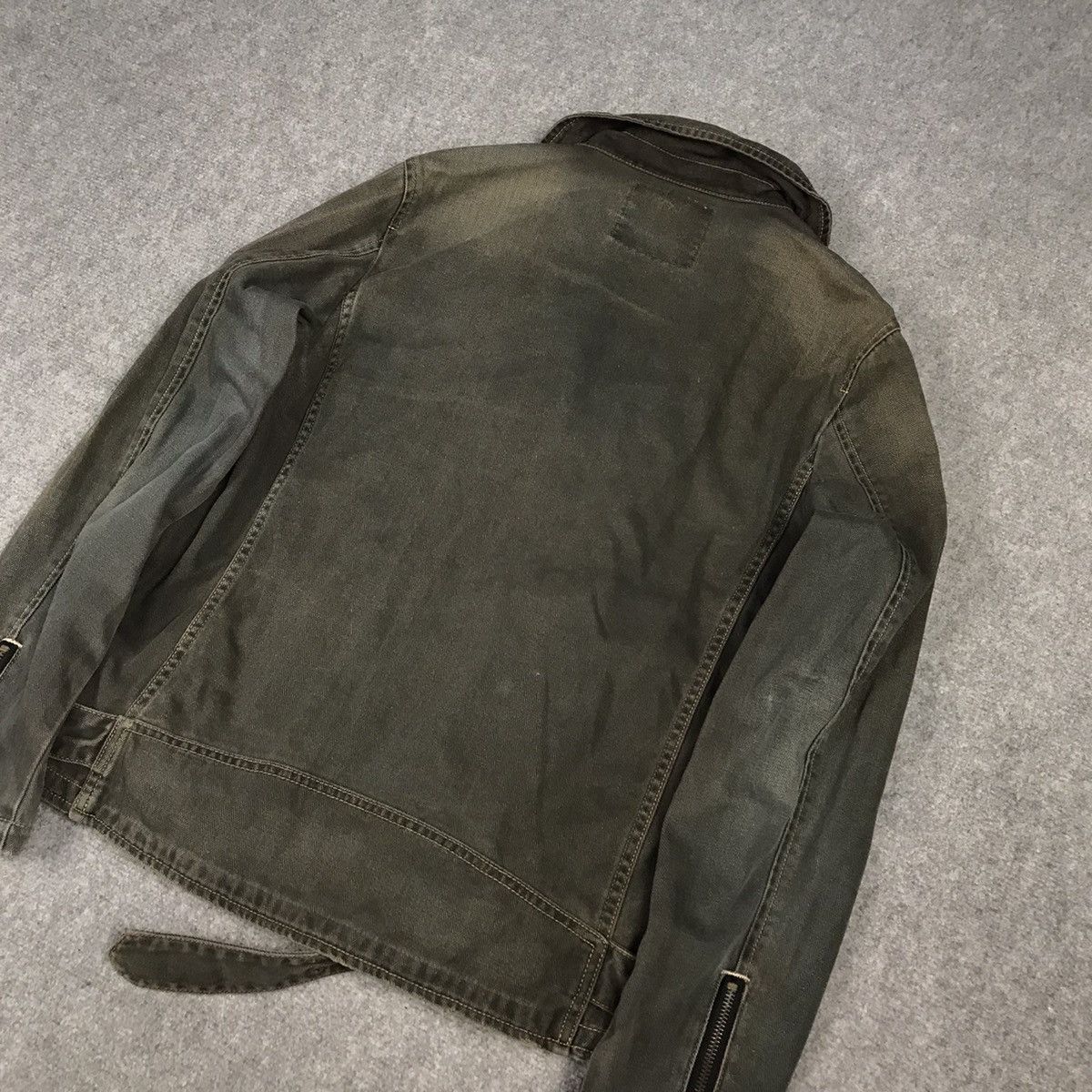 Edwin × If Six Was Nine × Tornado Mart DOUBLE COLLAR BLACK FADED EDWIN JAPAN PUNK STYLE JACKET Size US M / EU 48-50 / 2 - 9 Thumbnail
