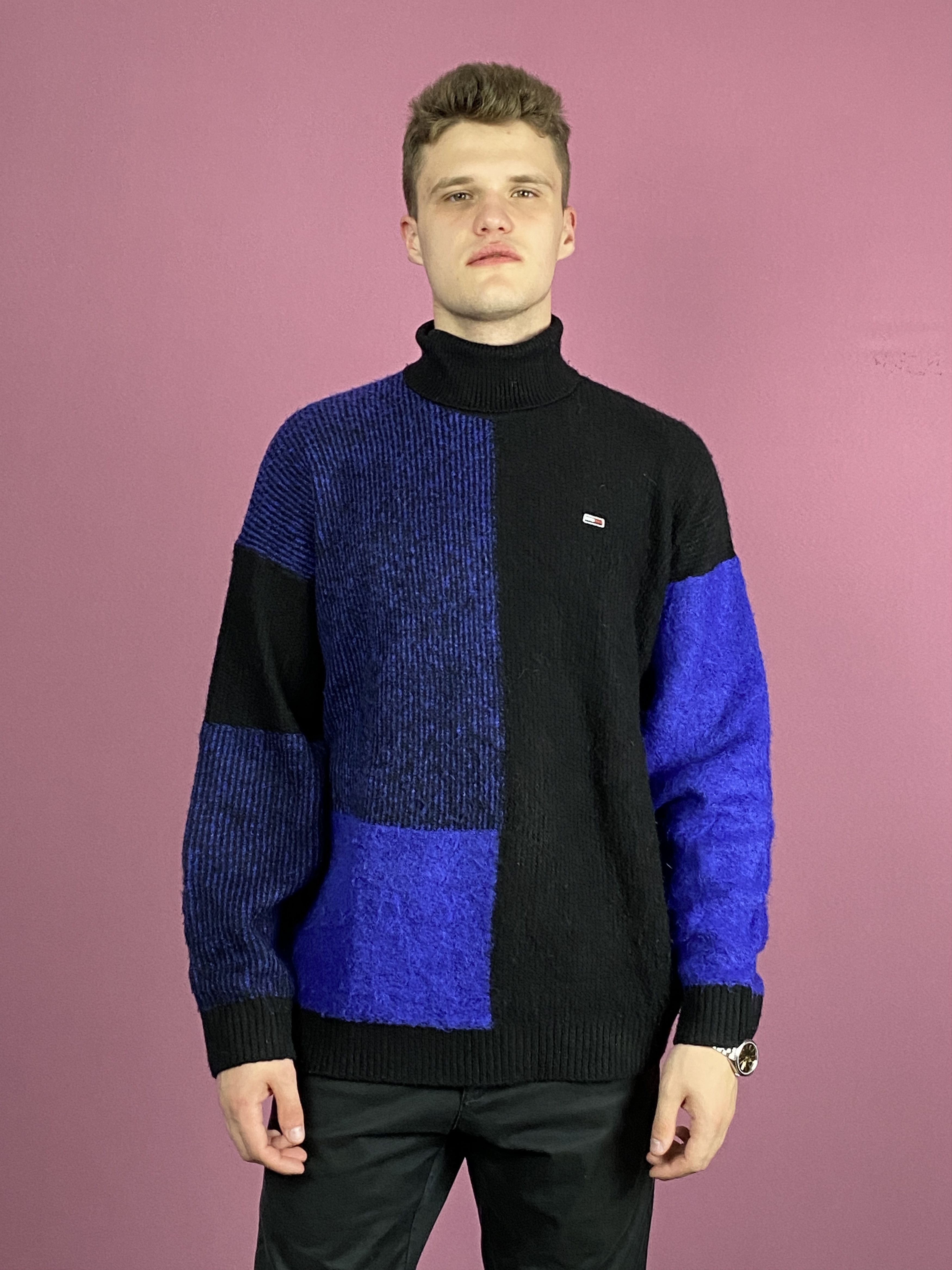 Tommy Hilfiger × Tommy Jeans Tommy Hilfiger Vintage Men's Turtleneck Sweater - M Size US M / EU 48-50 / 2 - 1 Thumbnail