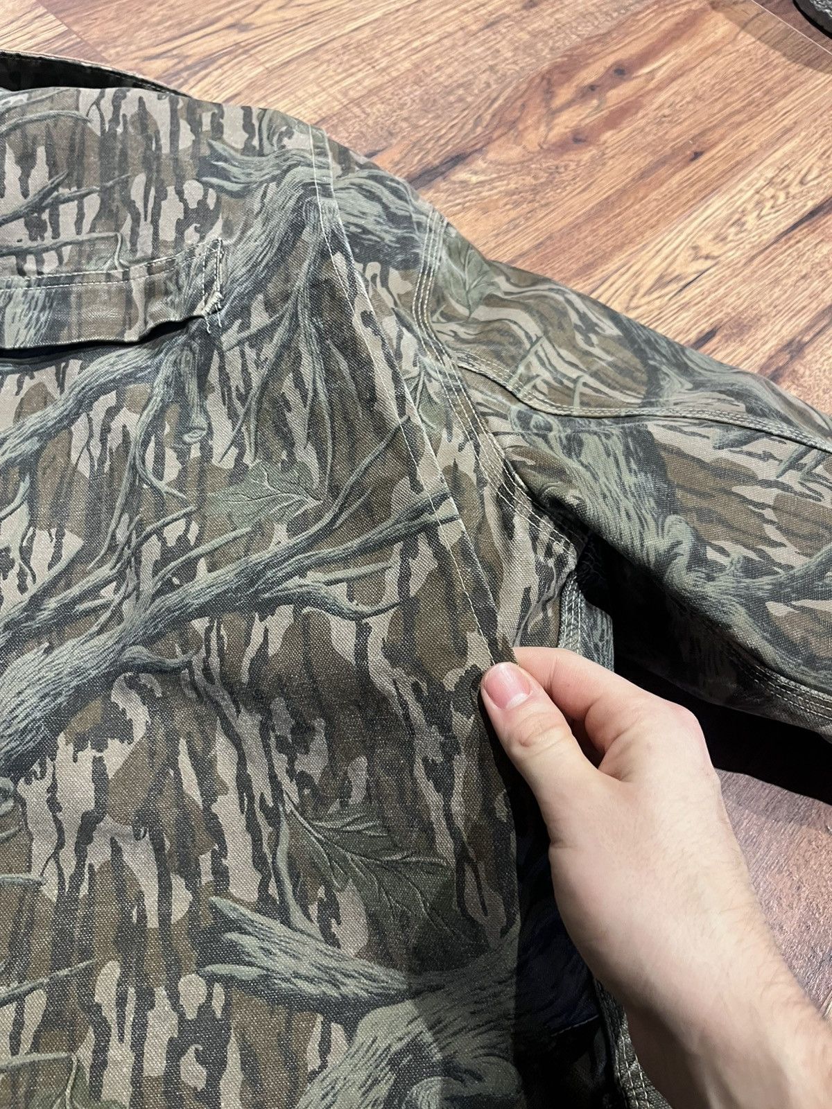 Carhartt Carhartt Mossy Oak CB245 Chore / Hunting Field Camo Jacket Size US L / EU 52-54 / 3 - 8 Thumbnail