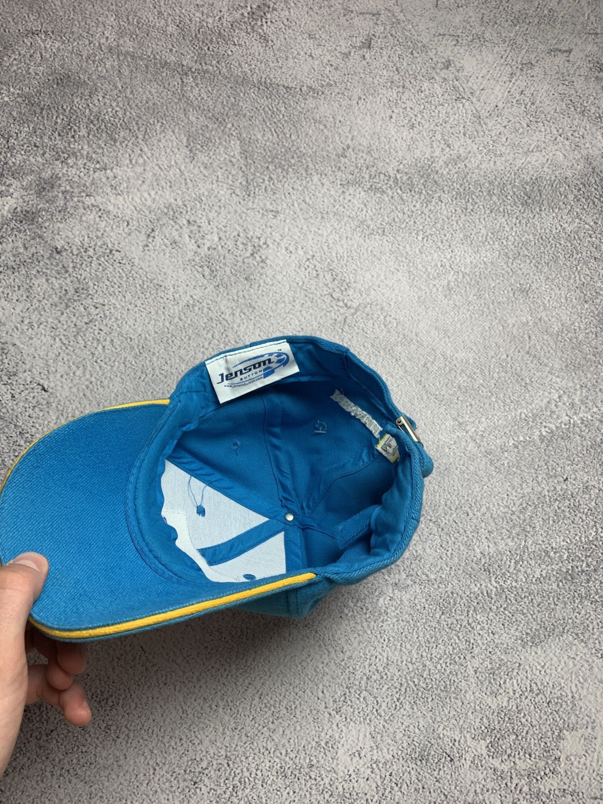 Formula 1 Renault F1 2002 Cap Jenson Button 15 Y2K Size ONE SIZE - 10 Thumbnail