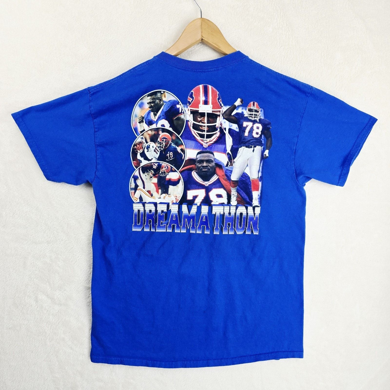 Other Bruce Smith Shirt Medium Blue Buffalo Bills Dreamathon NFL Size US M / EU 48-50 / 2 - 6 Thumbnail