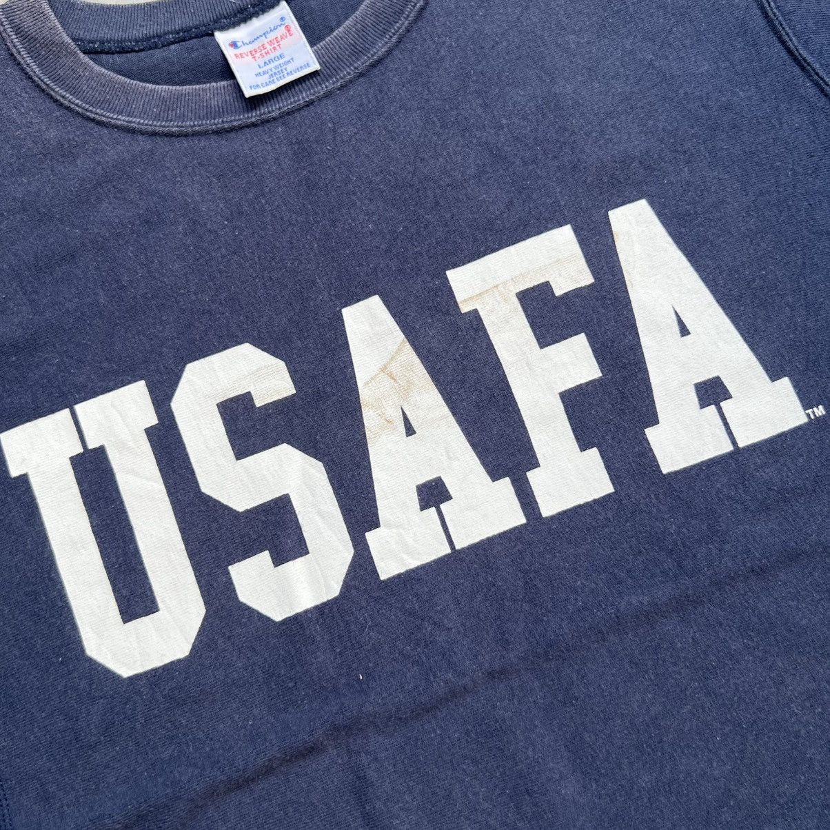 Champion Vintage Champion USAFA Reverse Weave T-Shirt Jersey Size US L / EU 52-54 / 3 - 3 Thumbnail