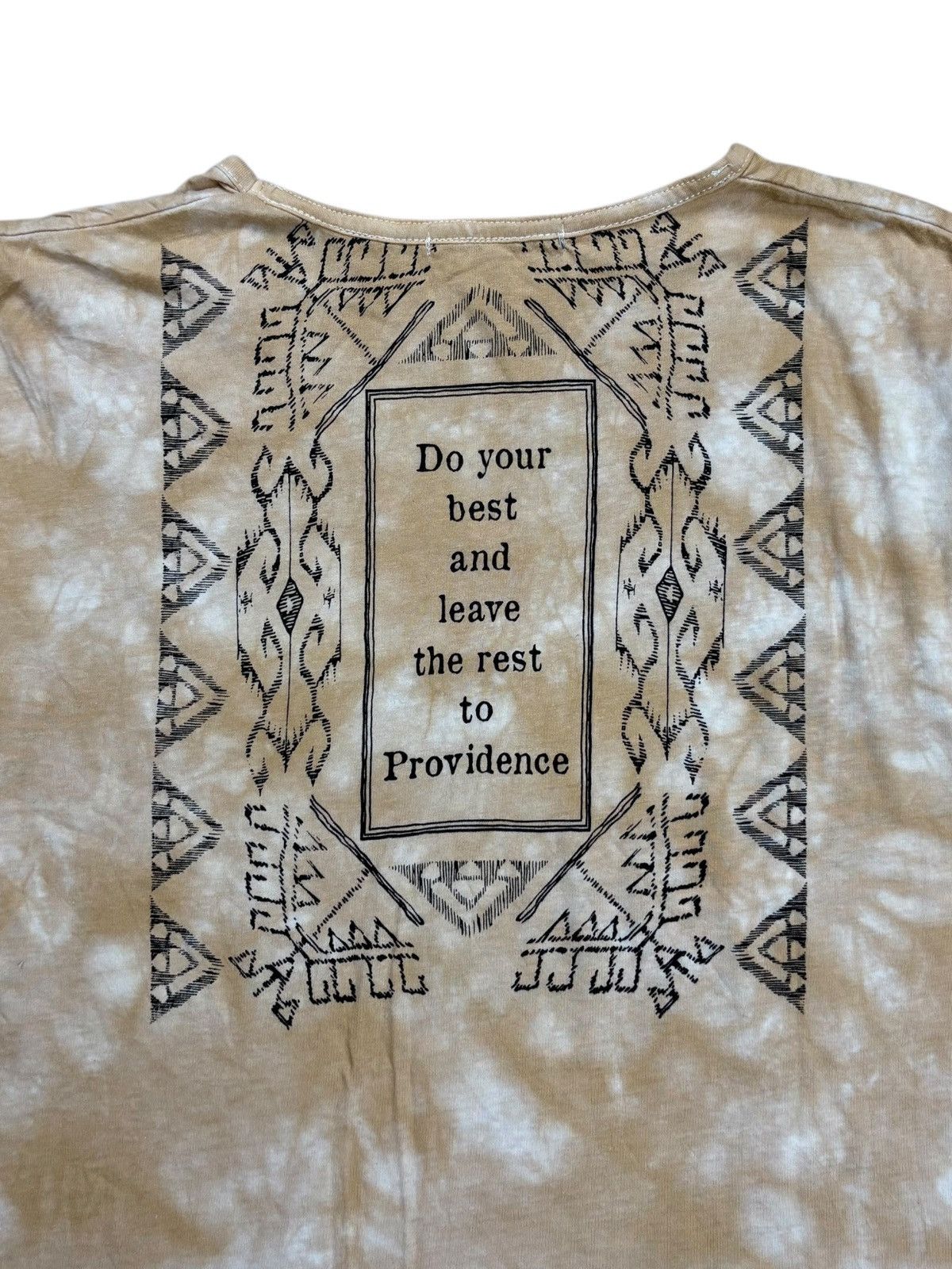 KMRii 2000s Semantic Design - Printed Ethnic Necklace V Neck Tee Size US M / EU 48-50 / 2 - 3 Thumbnail