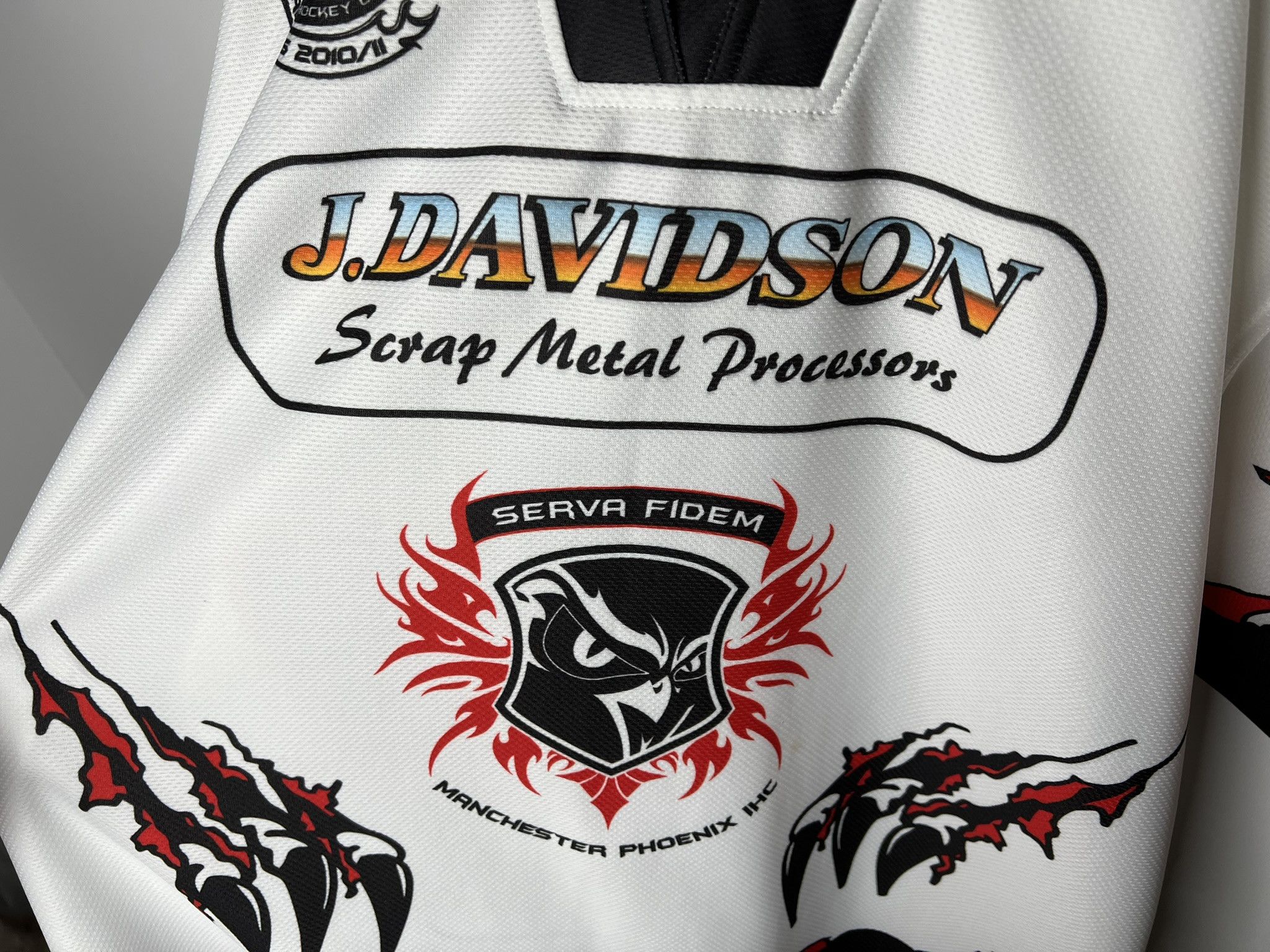 NHL KEIR #85 MANCHESTER PHOENIX ICE HOCKEY JERSEY SHIRT RHINO Size US XXL / EU 58 / 5 - 4 Thumbnail