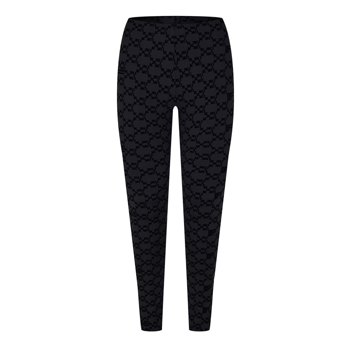 Off-White o1g2r1mq1224 Legging in Black Size 25" / US 0 / IT 36 - 1 Thumbnail