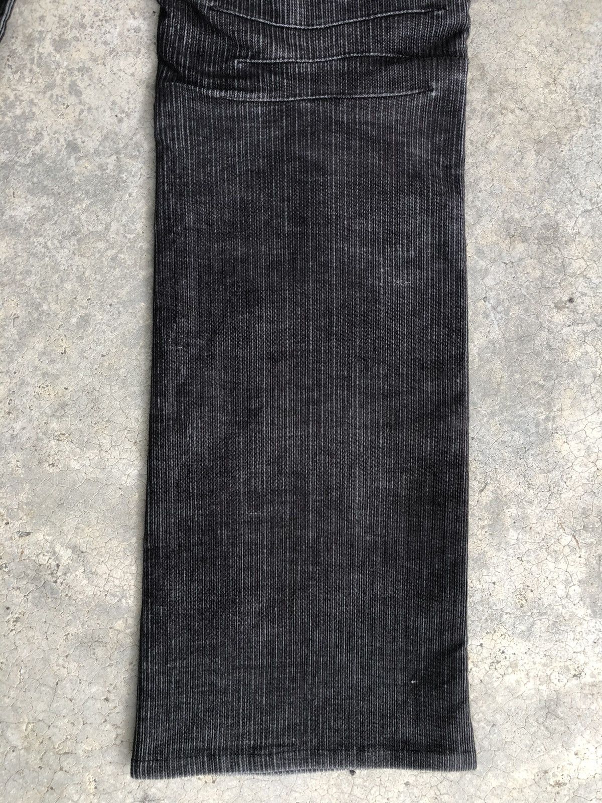 If Six Was Nine Japanese Male Flared Jeans Distressed Corduroy Size US 31 - 12 Thumbnail