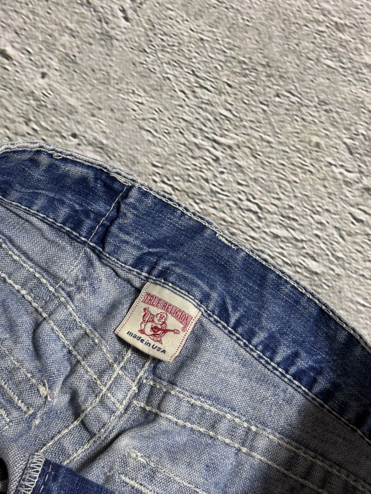 True Religion True Religion Joey jeans vintage denim pants flared blue Size US 31 - 8 Thumbnail