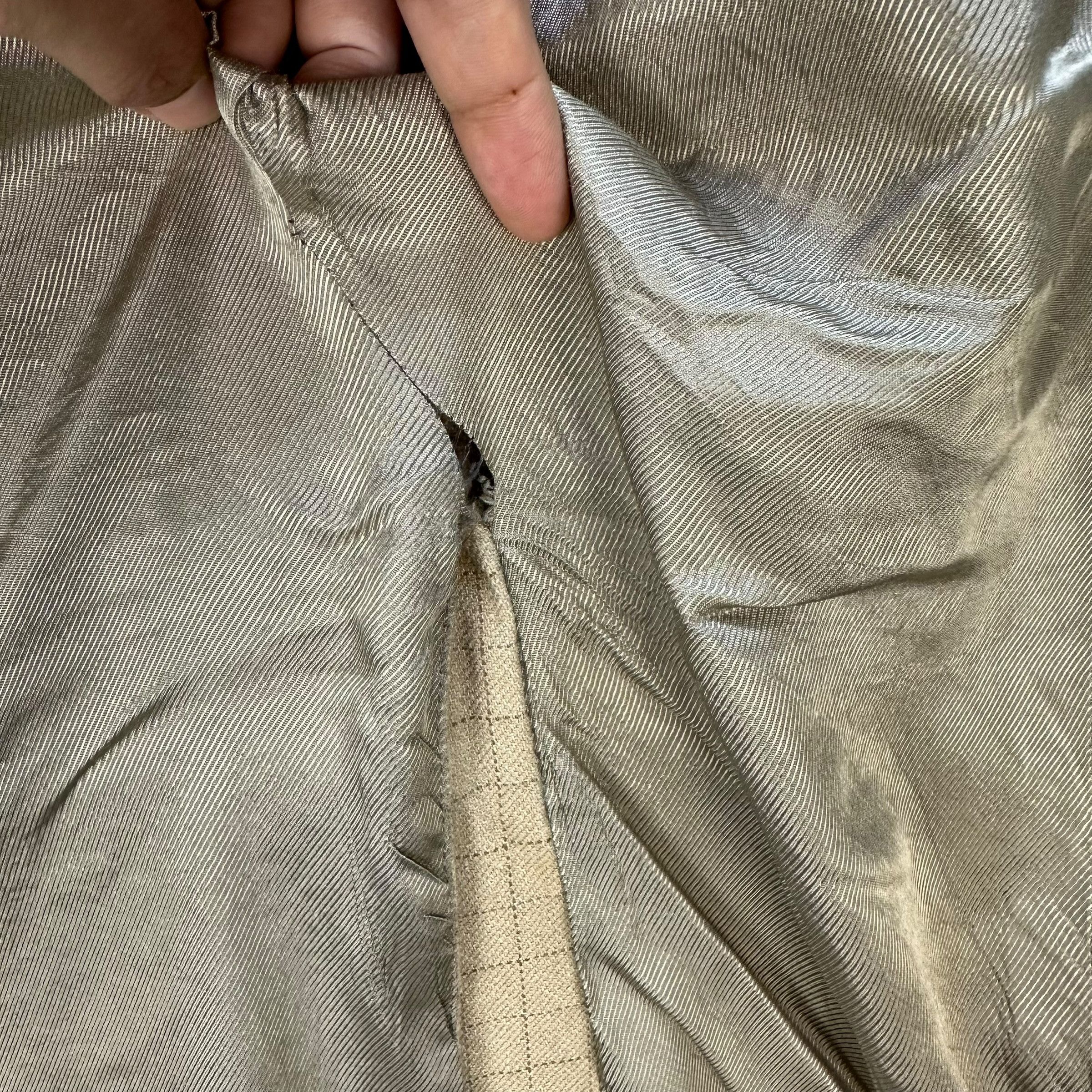 Burberry Vintage BURBERRY Kensington Check Wool Silk Blazer #A79-1916 Size US M / EU 48-50 / 2 - 9 Thumbnail