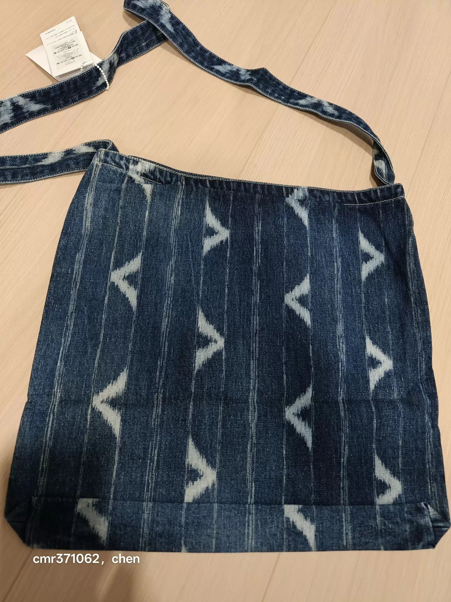 Visvim visvim 22ss Spot Record Bag Denim Indigo Wabash Kasuri Excl Size ONE SIZE - 5 Thumbnail