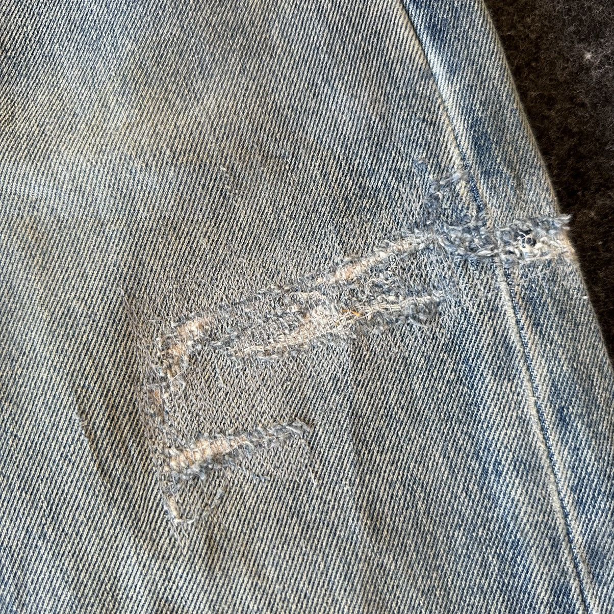 Levi's Vtg 90s Levis 501 Made in Usa Denim 29x35 D569 Size US 29 - 4 Thumbnail