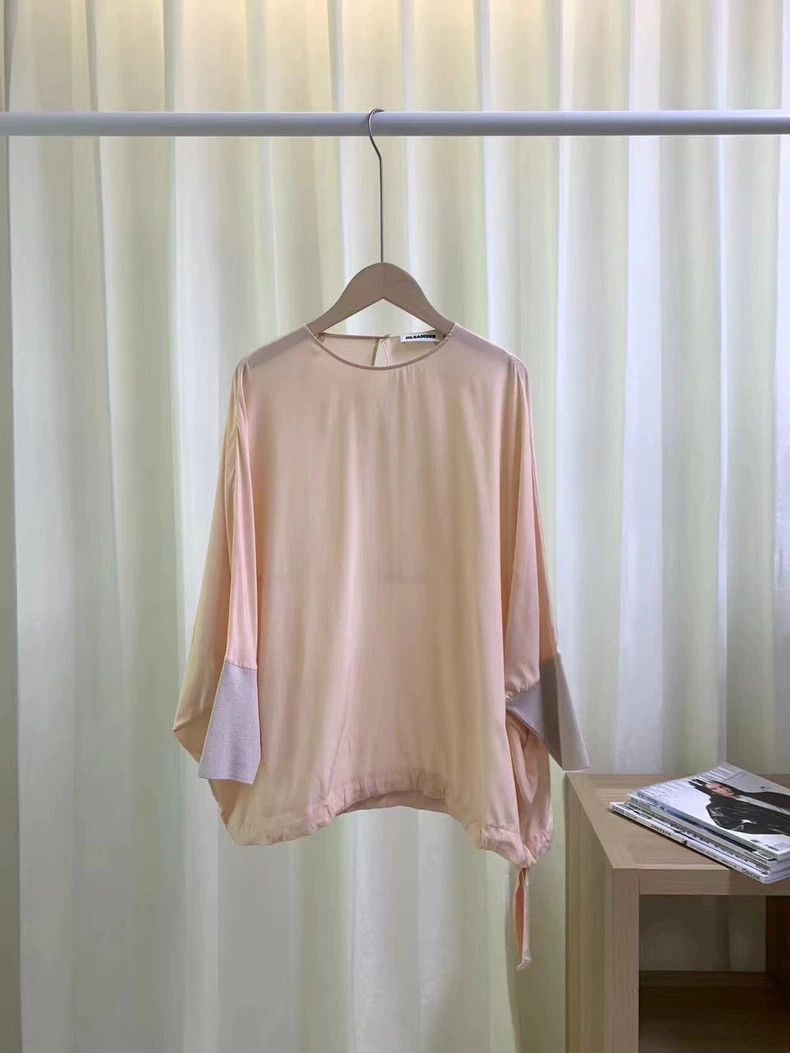 Jil Sander Jil Sander Phoxinus phoxinus subsp. phoxinus silk design t Size XS / US 0-2 / IT 36-38 - 3 Thumbnail