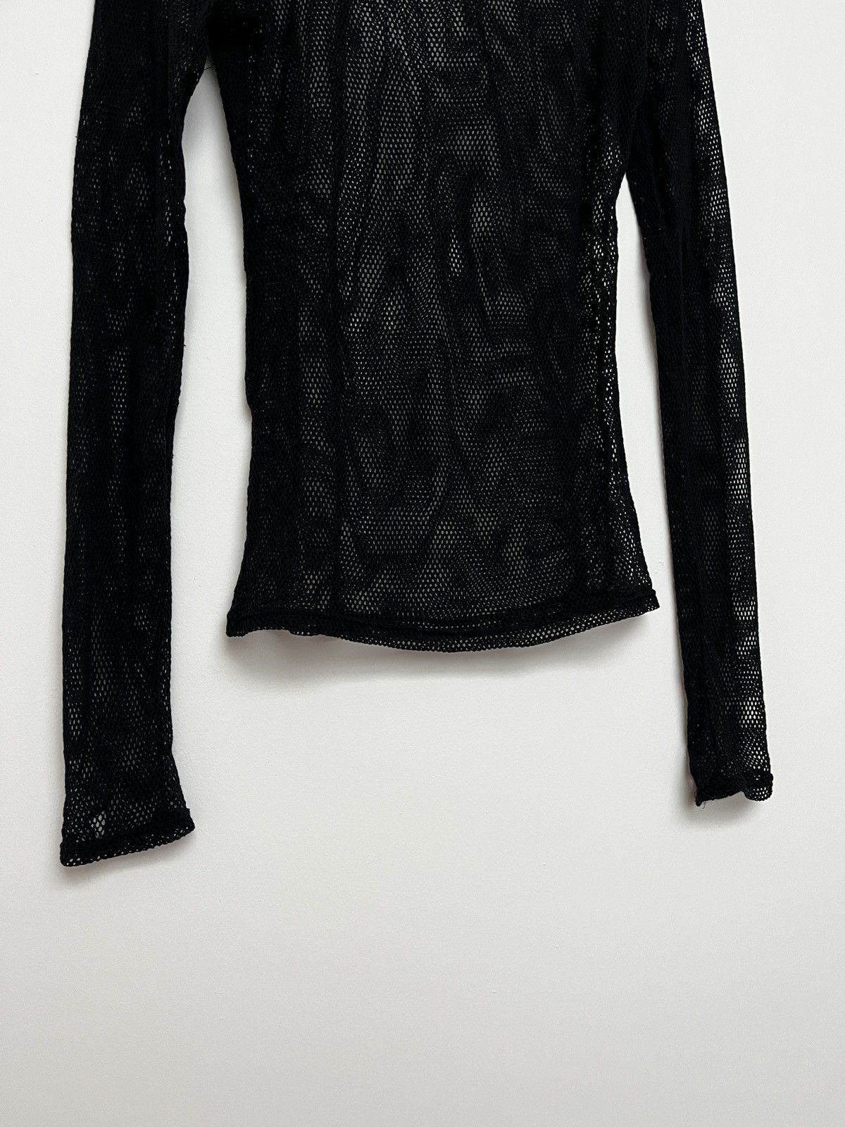 Vintage Vintage 90s Skull Mesh Long Sleeve Shirt (unisex) Size US M / EU 48-50 / 2 - 10 Thumbnail