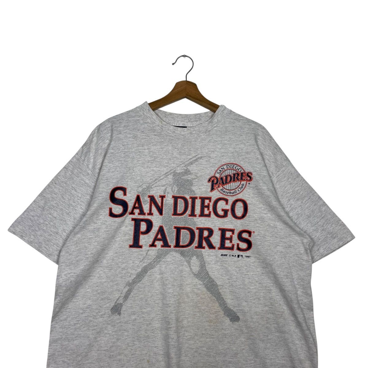 MLB Vintage 90s MLB San Diego Padres Baseball Club T-shirt Size US XL / EU 56 / 4 - 2 Thumbnail