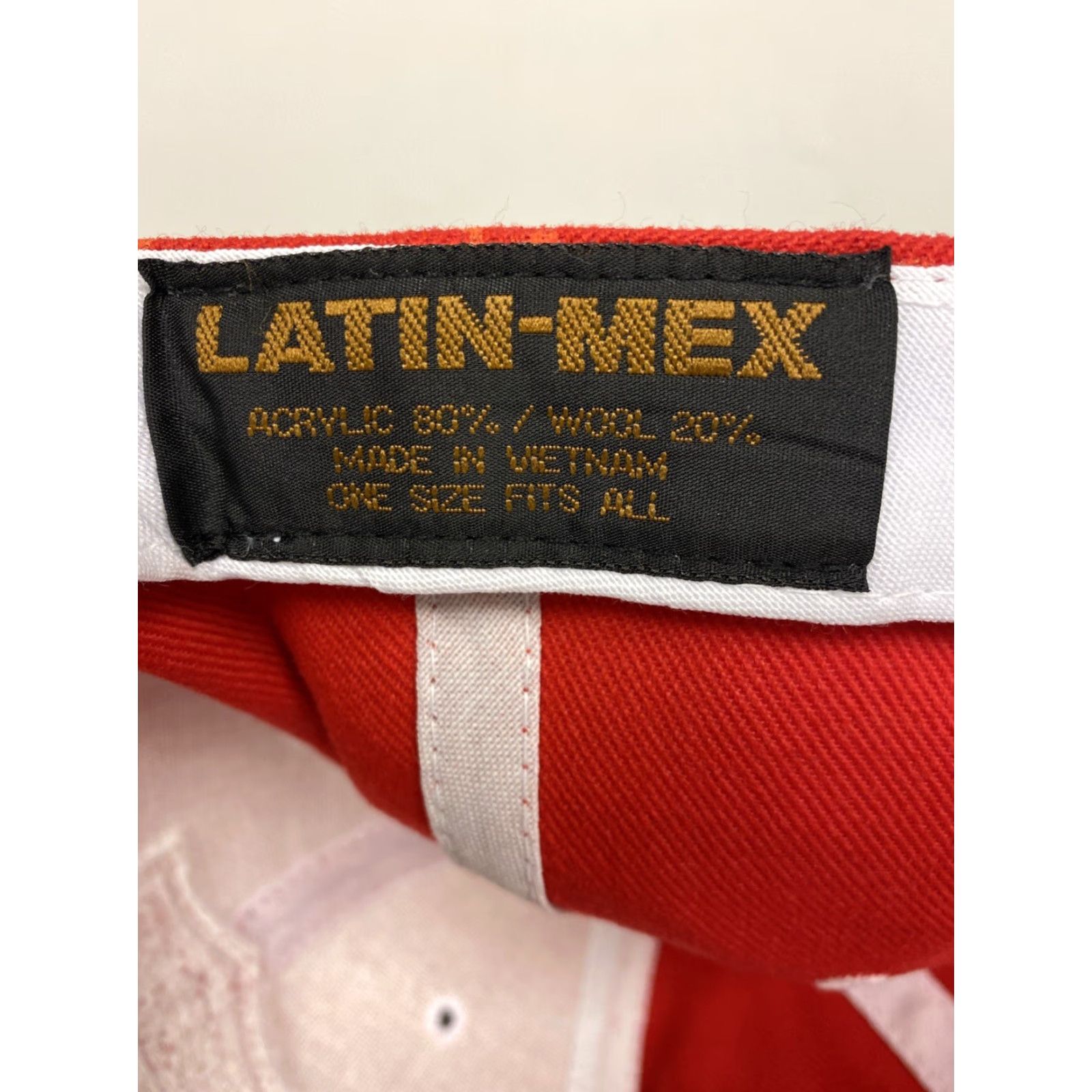 Vintage VINTAGE Latin Mex Club Necaxa Cap Hat One Size Red Adjustable Snapback Sports Mens Size ONE SIZE - 6 Thumbnail