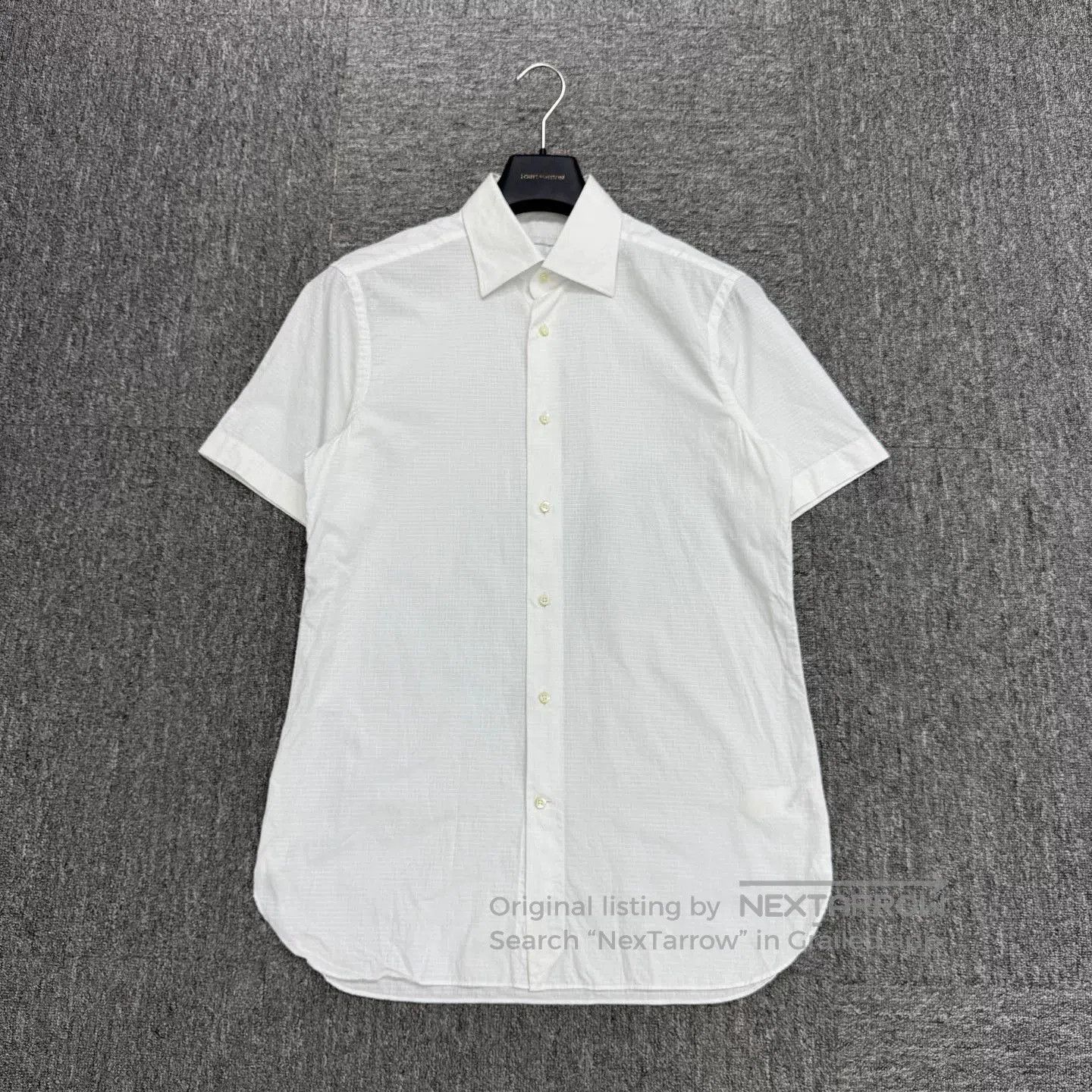 Ermenegildo Zegna Ermenegildo Zegna Short Sleeve Shirt. Size US M / EU 48-50 / 2 - 1 Thumbnail