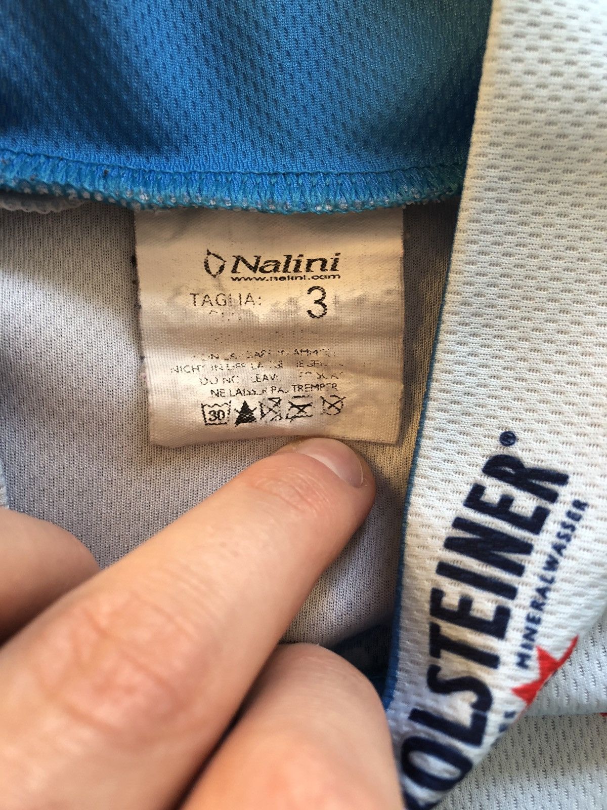 Vintage NALINI VINTAGE CYCLING ITALIAN SPORT JERSEY SHIRT Size US M / EU 48-50 / 2 - 4 Thumbnail