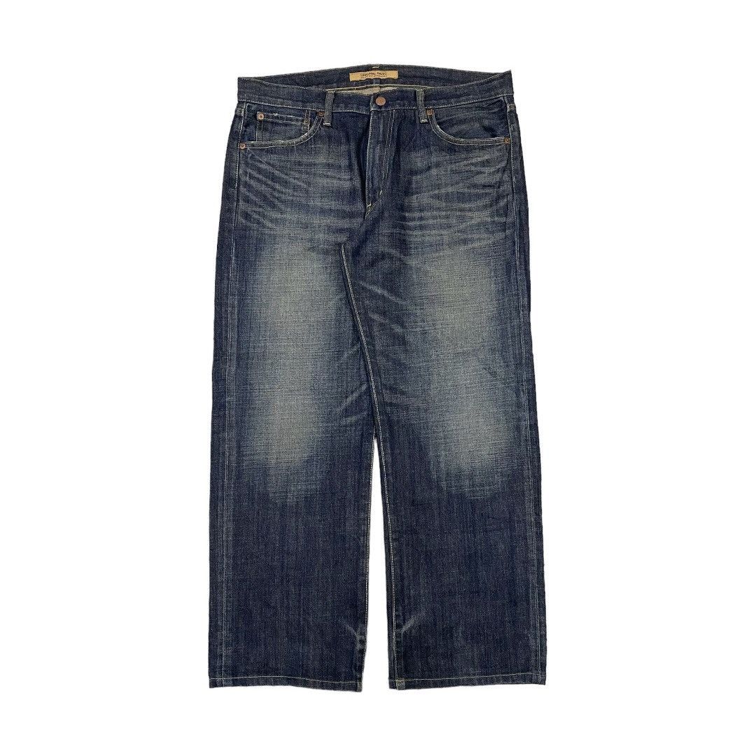 Uniqlo Vintage Uniqlo Easy Fit Straight Denim Jeans Size US 36 / EU 52 - 1 Thumbnail