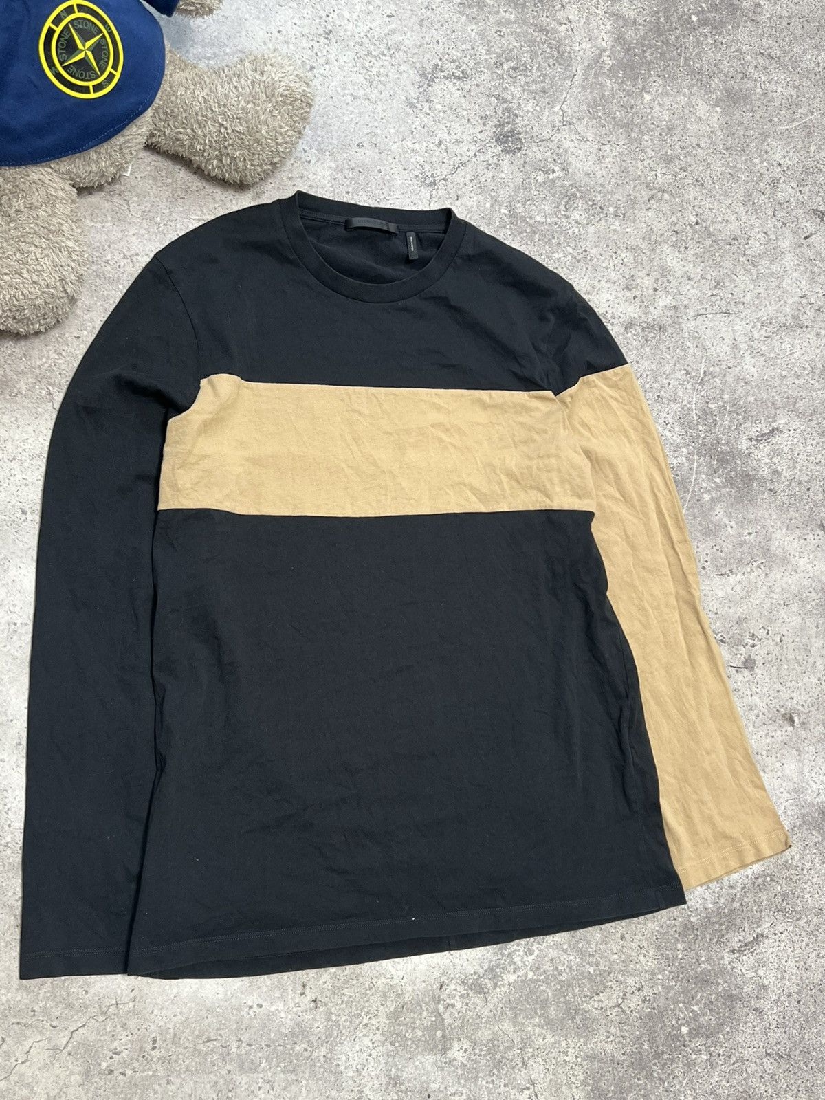 Helmut Lang 2018 Rare Logo Helmut Lang Spellout Tubular Longsleeve Size US L / EU 52-54 / 3 - 7 Thumbnail