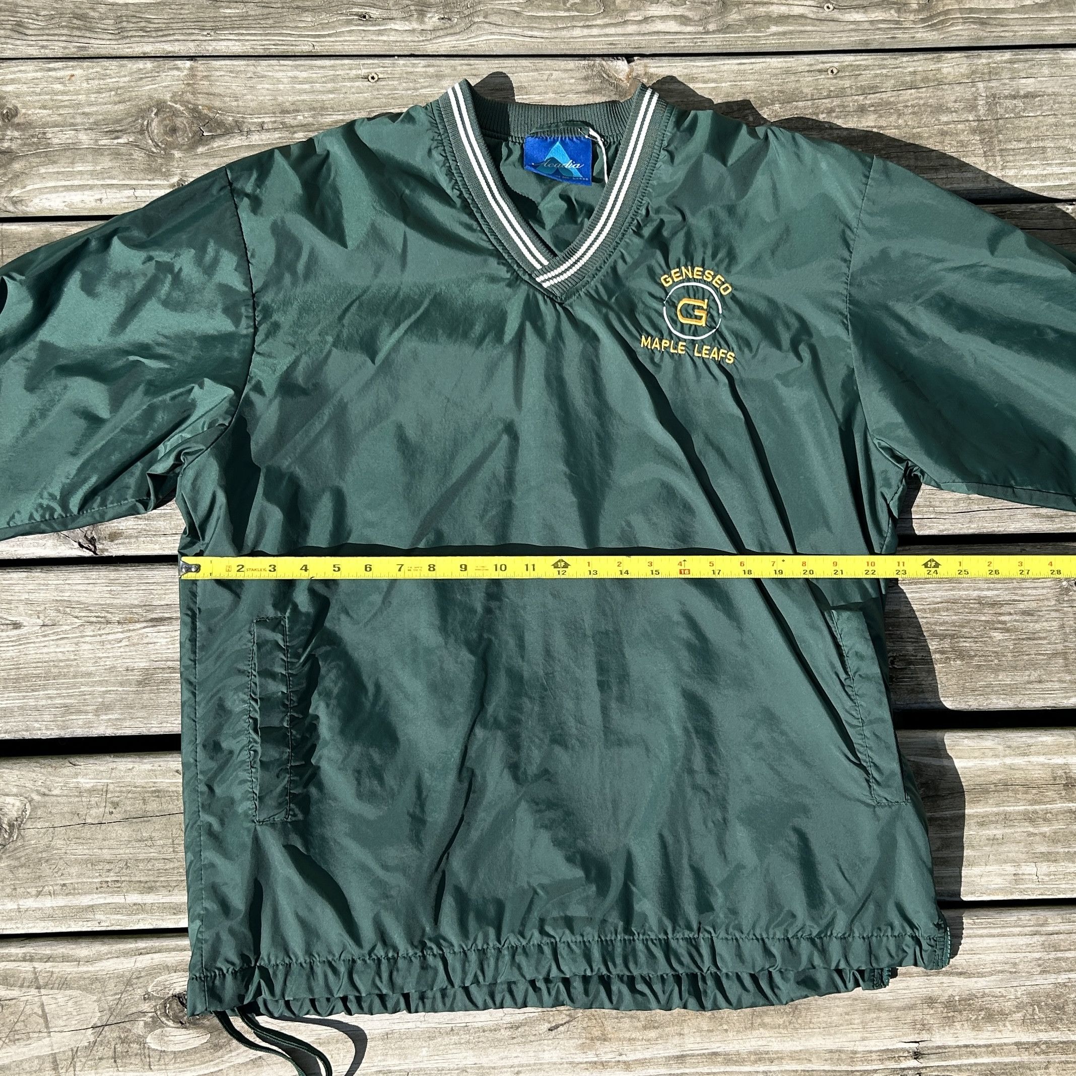Acedia Studios Vintage Geneseo Maple Leafs Windbreaker Size US L / EU 52-54 / 3 - 7 Thumbnail