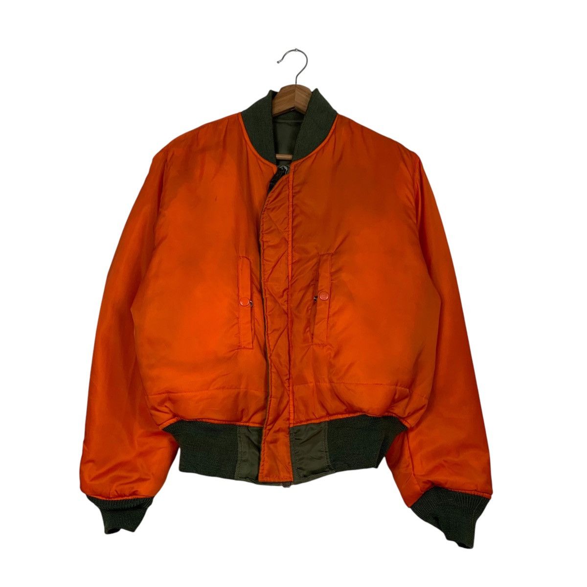 Vintage 90’s WESTOP INDUSTRIES Ma1 Flight Bomber Jacket #2346-C105 Size US M / EU 48-50 / 2 - 18 Thumbnail