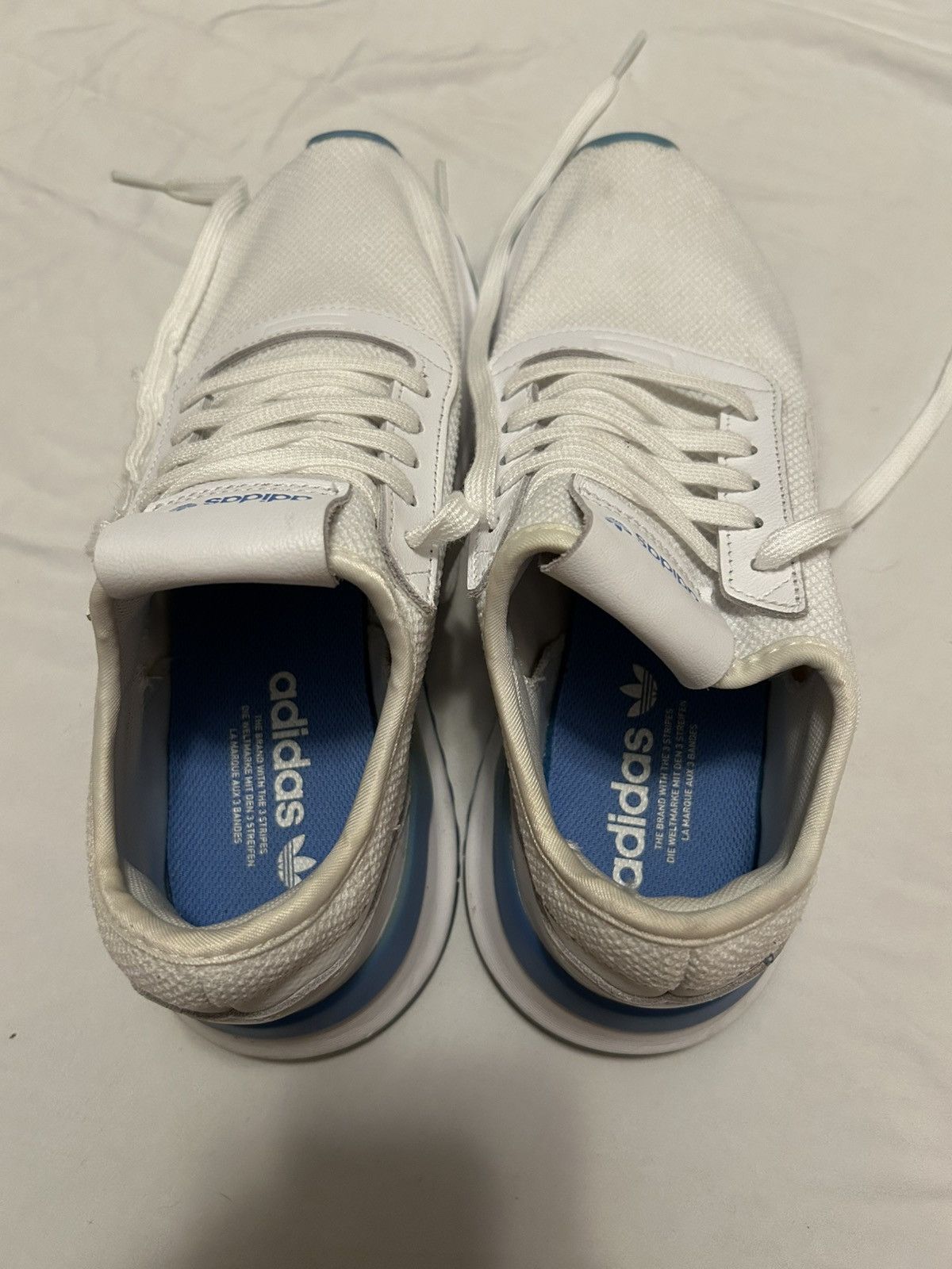 Adidas Adidas U Path X White Real Blue Women’s 10 Men’s 8.5 Size US 8.5 / EU 41-42 - 4 Thumbnail
