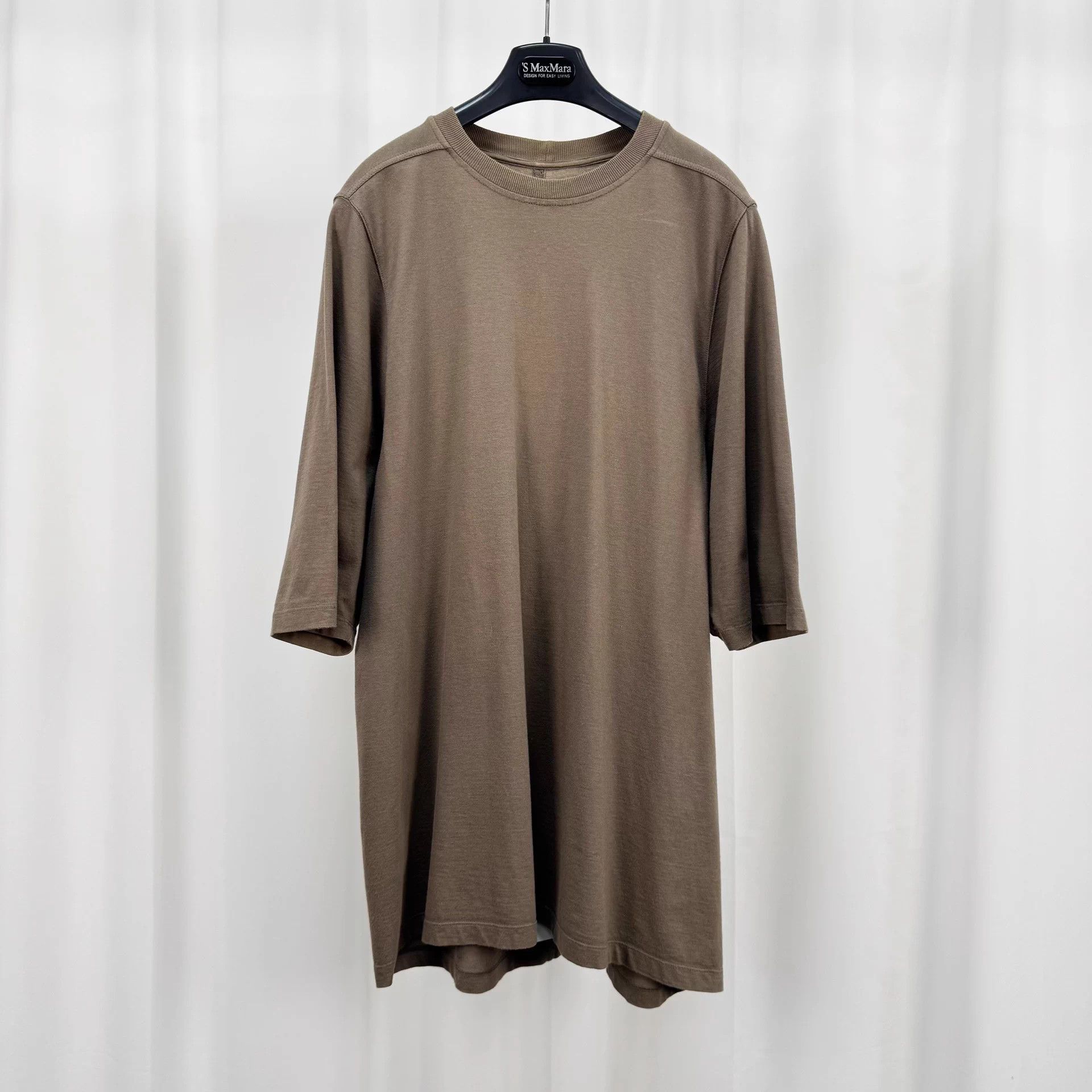 Rick Owens Rick Owens Brown Mainline short sleeve Size S 95 New Size US S / EU 44-46 / 1 - 1 Thumbnail