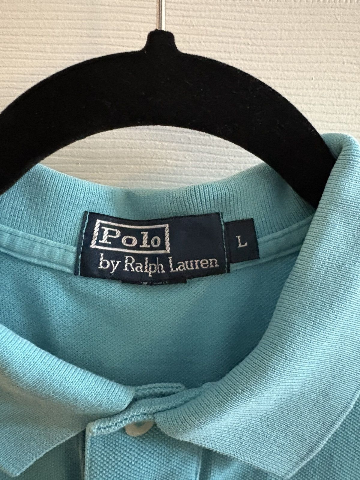 Polo Ralph Lauren Polo Ralph Lauren Classic Cotton Polo – Turquoise (Size L) Size US L / EU 52-54 / 3 - 2 Thumbnail