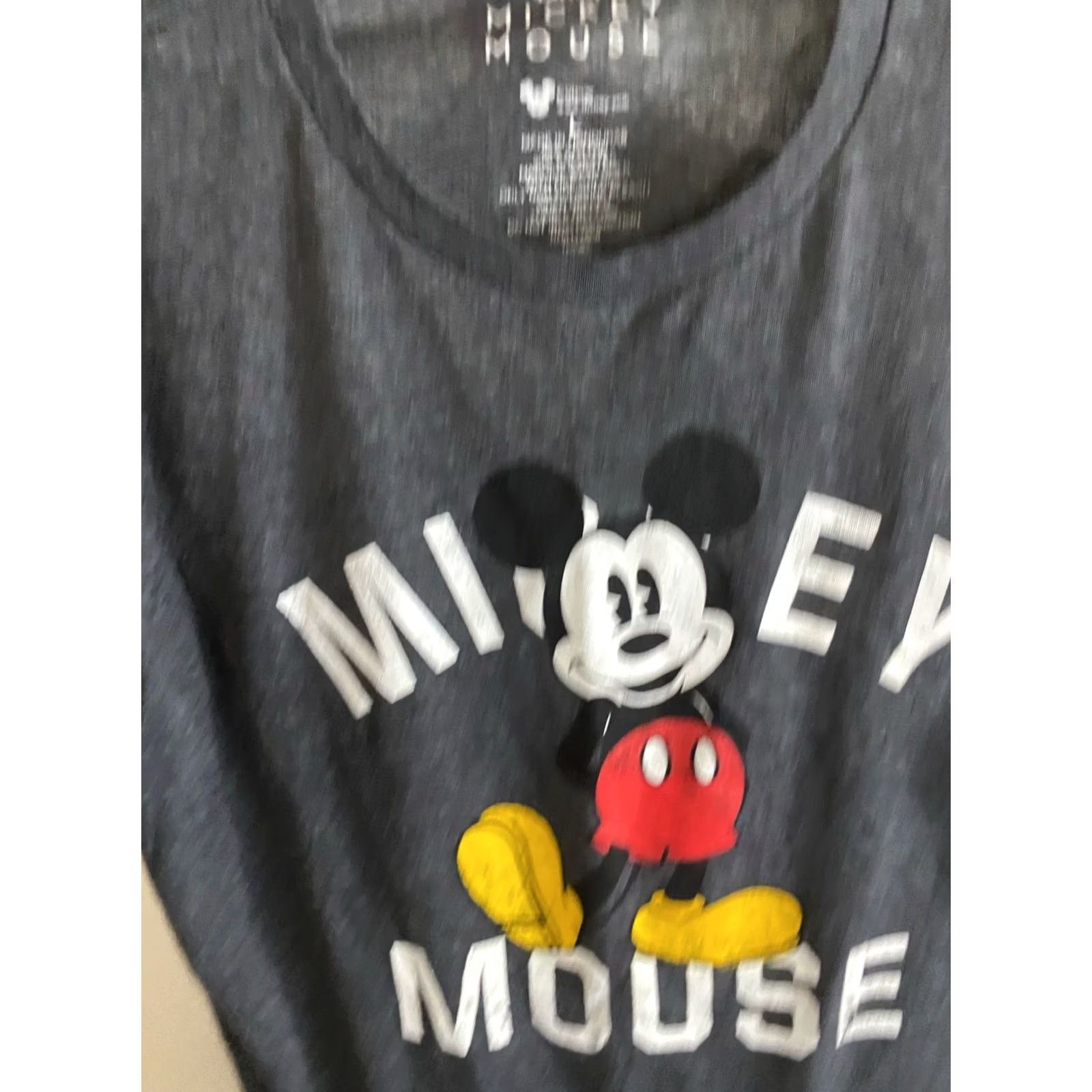 Disney Disney Mickey Mouse T-Shirt Mens Large L Retro Happy Tee Slim Shirt Sharp Color Size US L / EU 52-54 / 3 - 6 Thumbnail