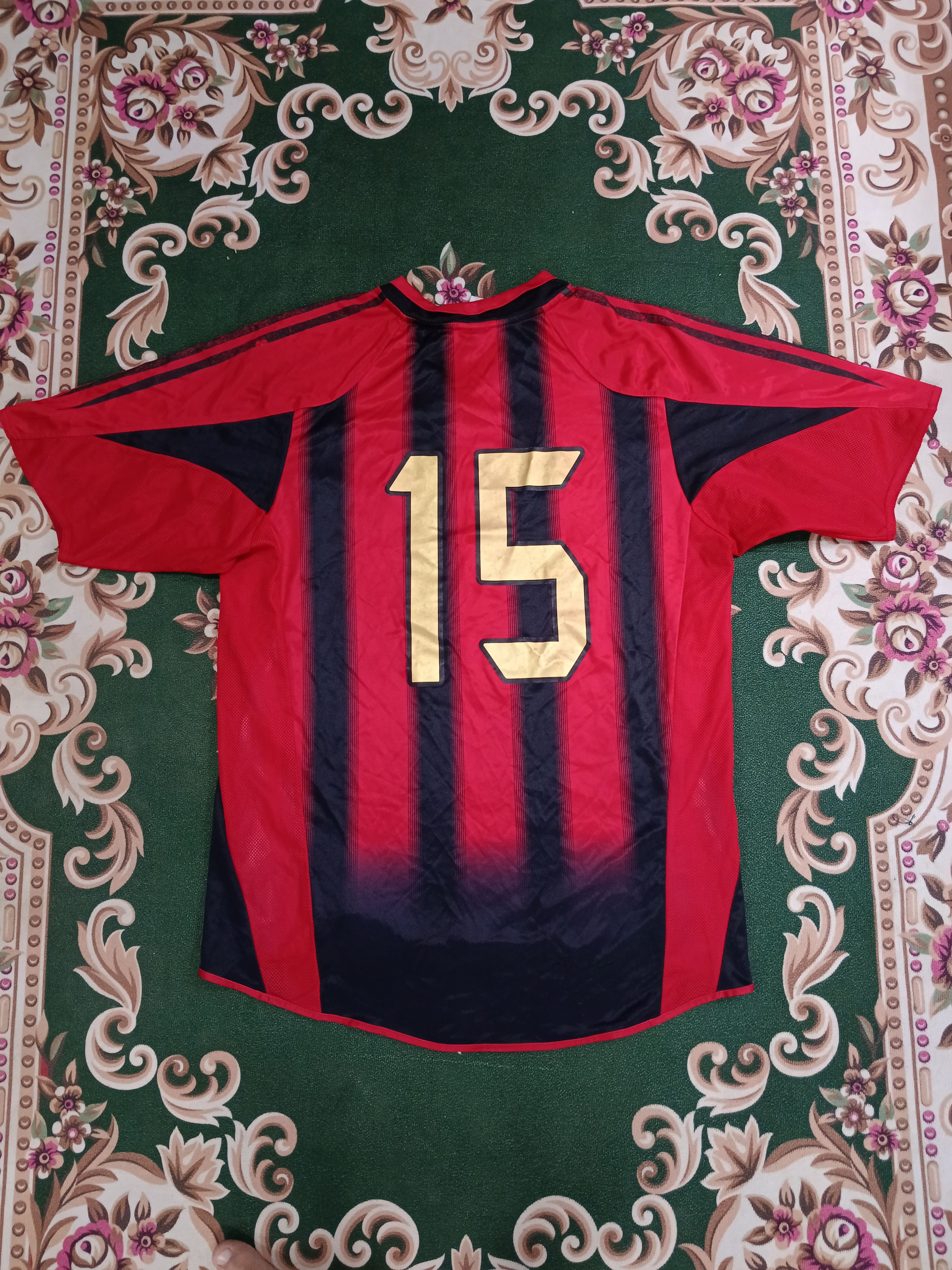 Adidas × Vintage VINTAGE Y2K AC MILAN JERSEY Size US M / EU 48-50 / 2 - 3 Thumbnail