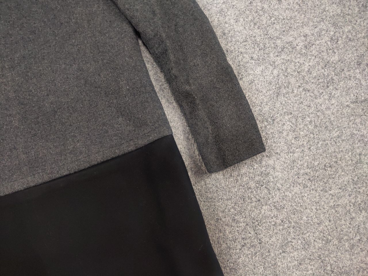 Maje Maje Peacoat Loose-fitting coat textured wool blend Jacket Size M / US 6-8 / IT 42-44 - 6 Thumbnail