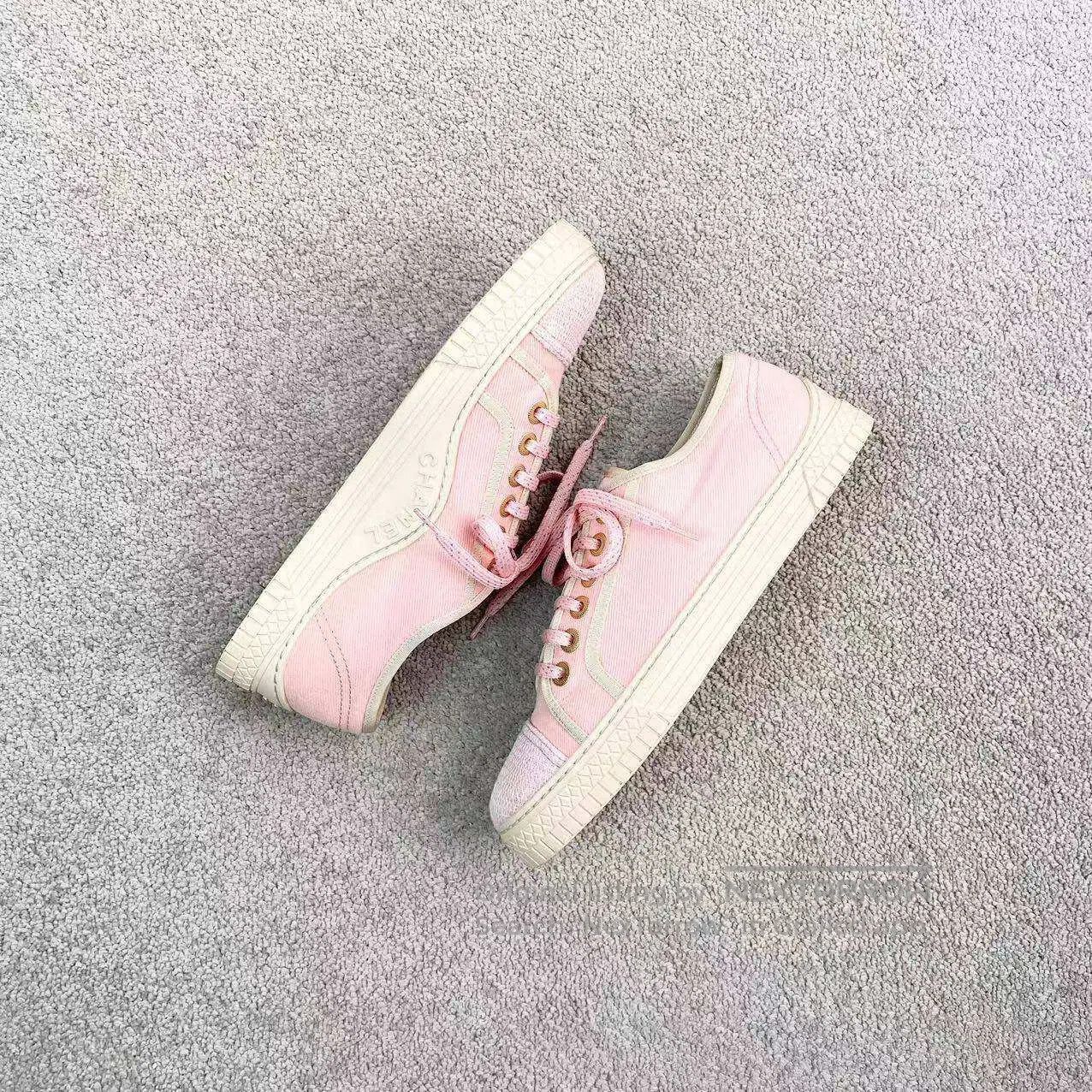 Chanel Chanel Tweed canvas shoes| Size US 8 / IT 38 - 4 Thumbnail