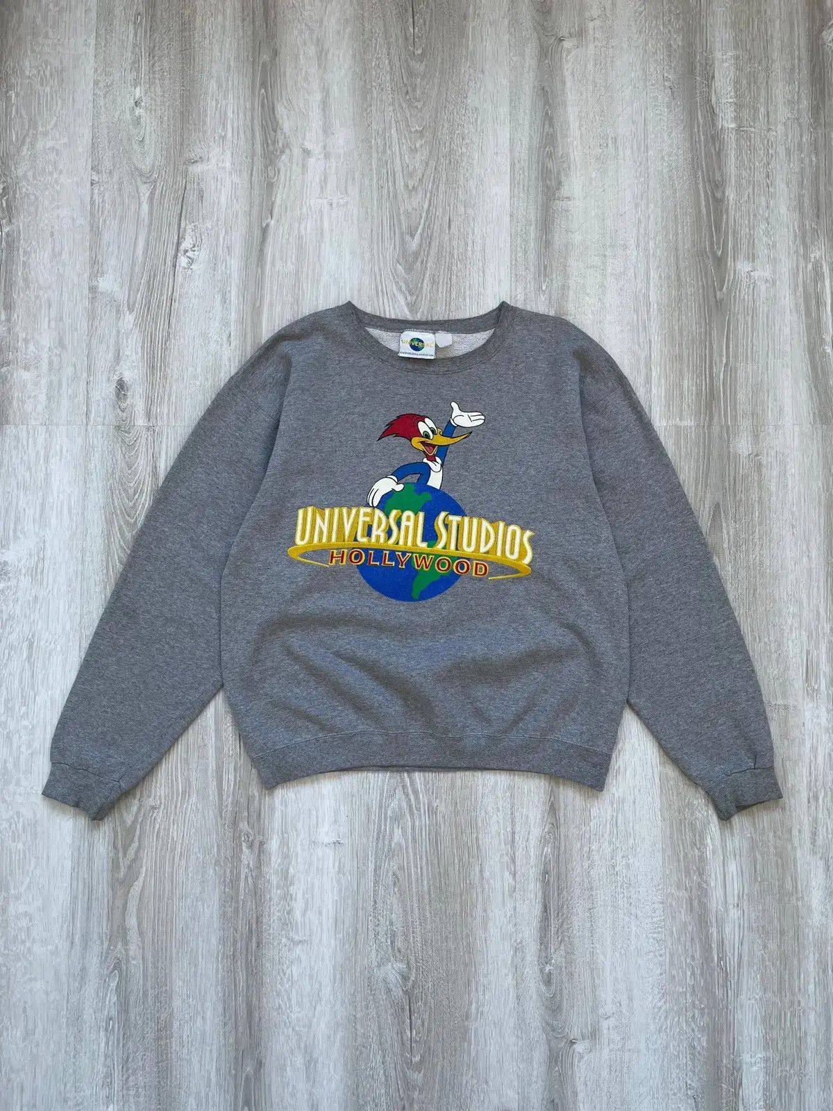 Universal Studios 90s Universal Studios Woody Woodpecker Hoolywood Sweatshirt Size US M / EU 48-50 / 2 - 3 Thumbnail