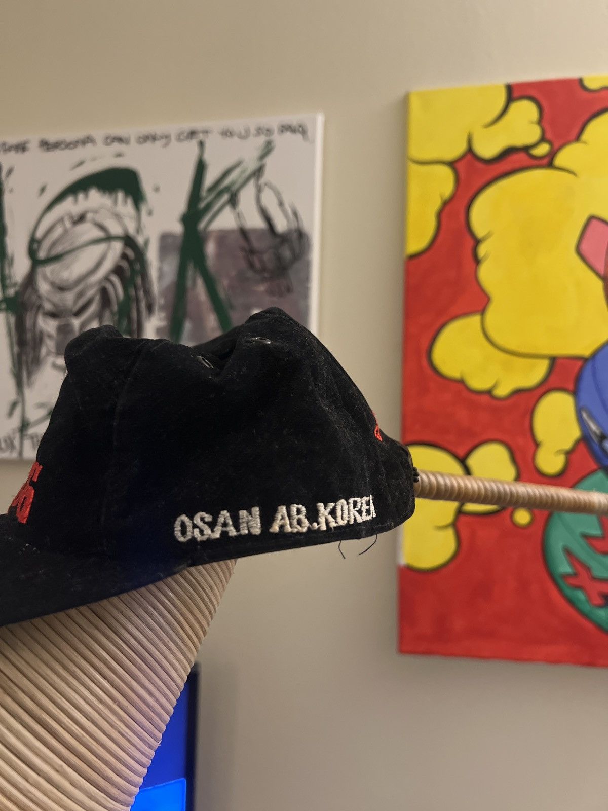 Vintage 80s WAR HAT Size ONE SIZE - 2 Thumbnail