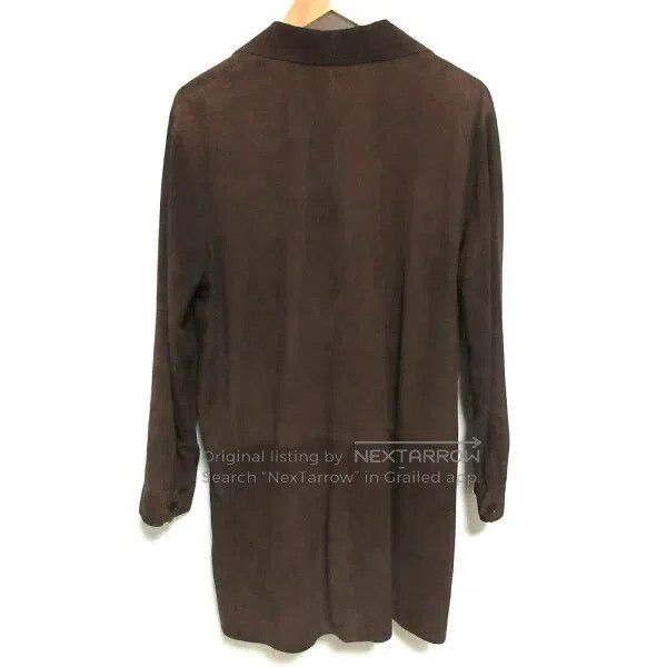 Hermes Hermes Sheepskin suede shirt jacket Size M / US 6-8 / IT 42-44 - 2 Thumbnail